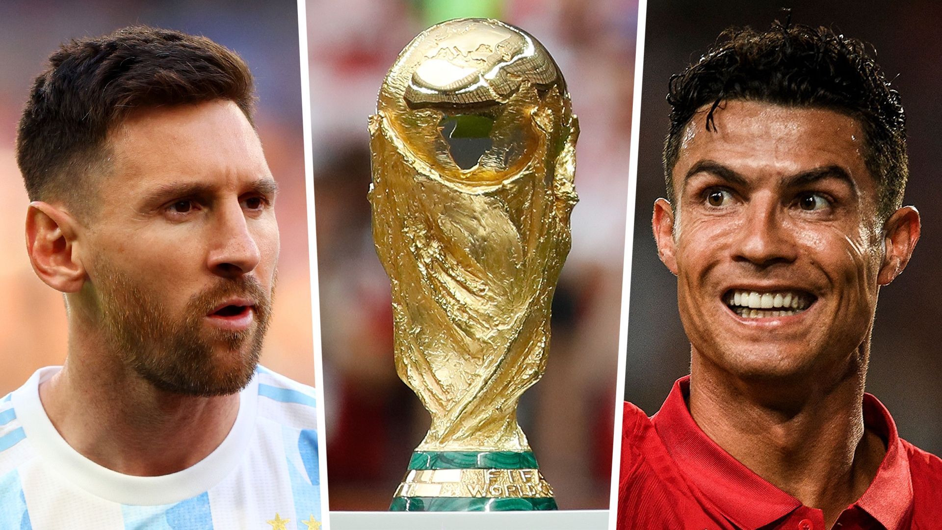 Lionel Messi Cristiano Ronaldo World Cup