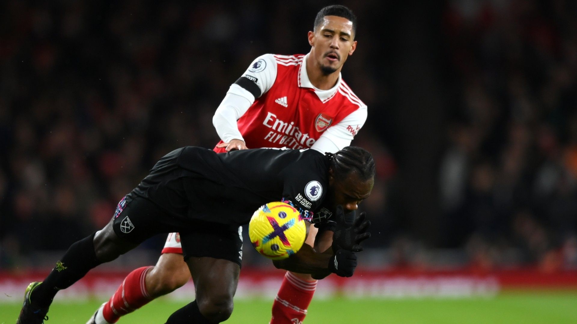 William Saliba Arsenal 2022-23