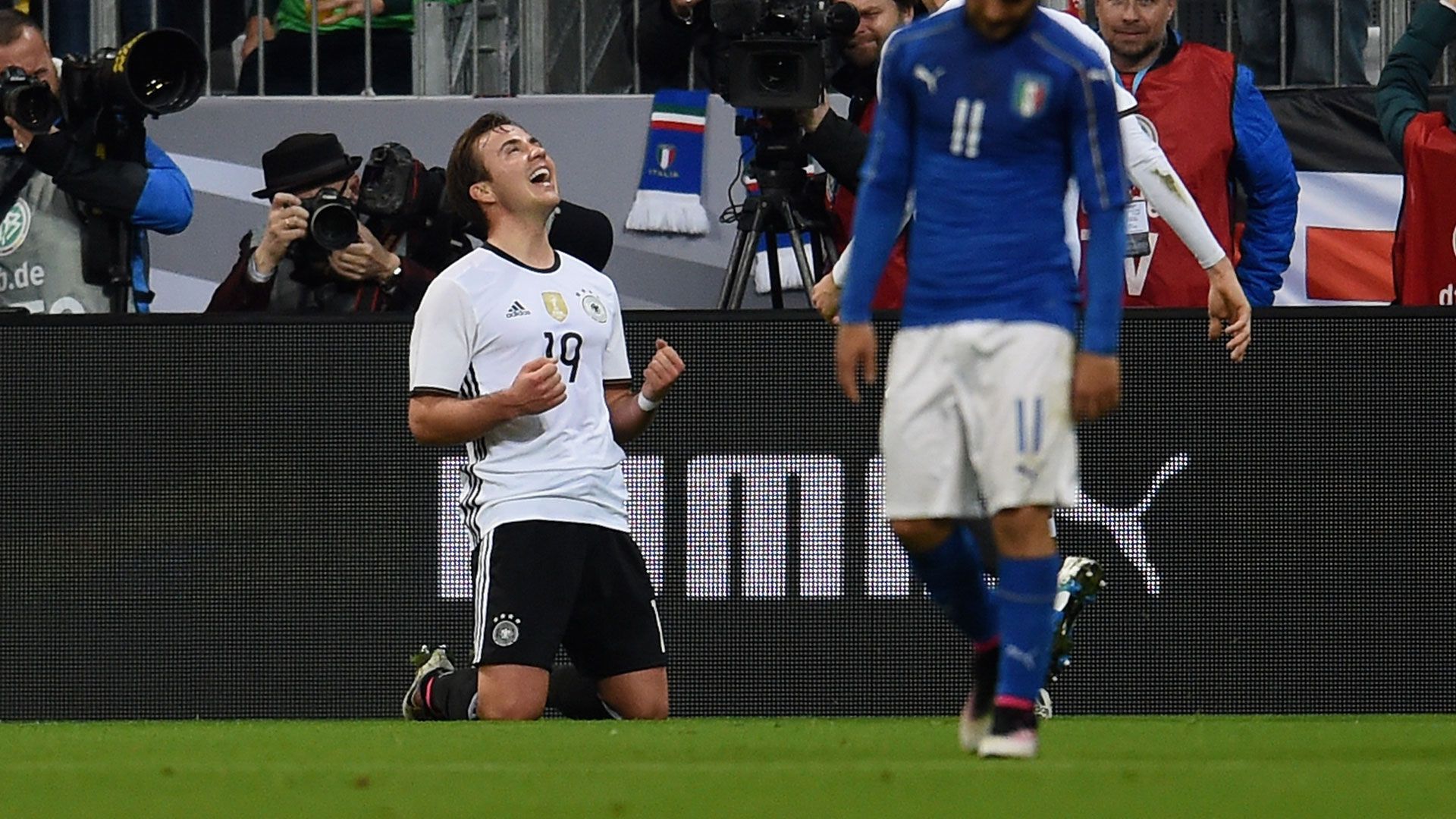 Mario Götze Deutschland Germany DFB Italien Italy Friendly 29032016