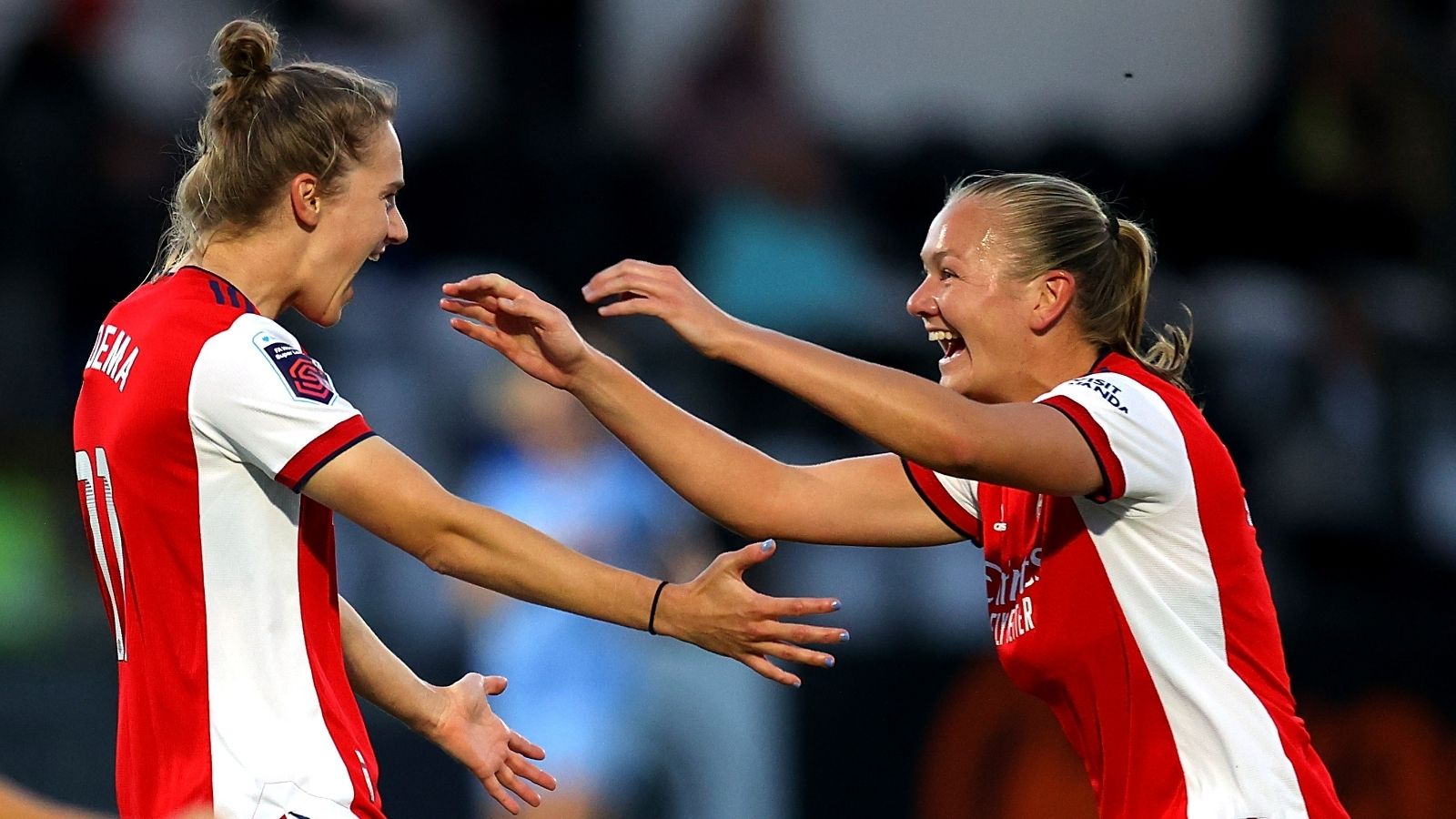 Vivianne Miedema Frida Maanum Arsenal Women 2021