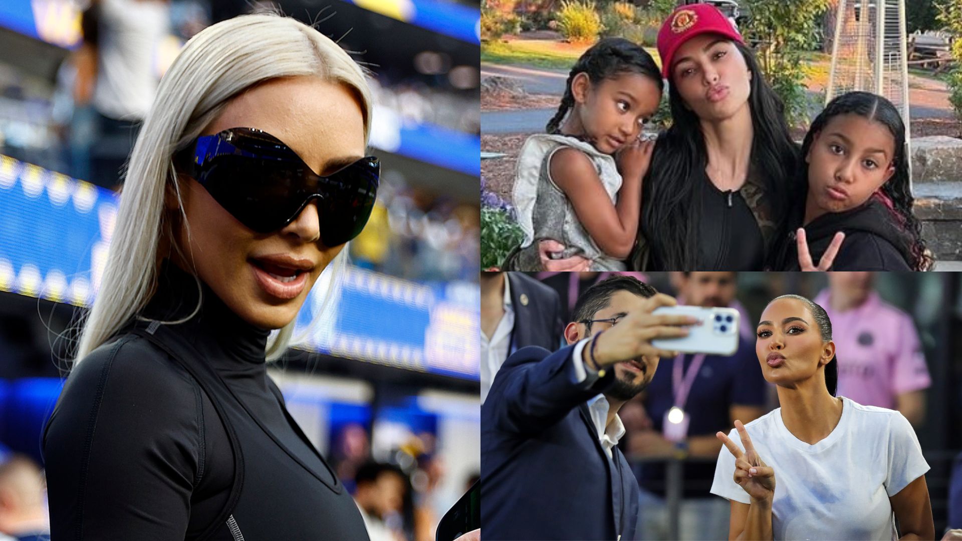 Kim Kardashian Manchester United cap