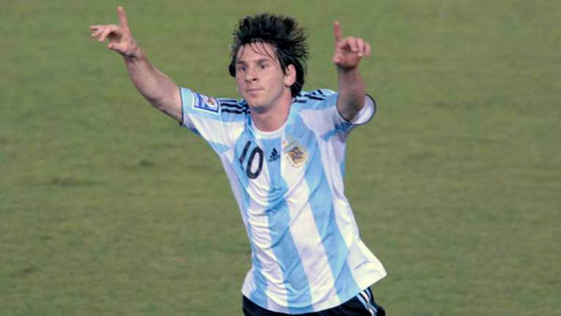 Messi Argentina Venezuela 2009