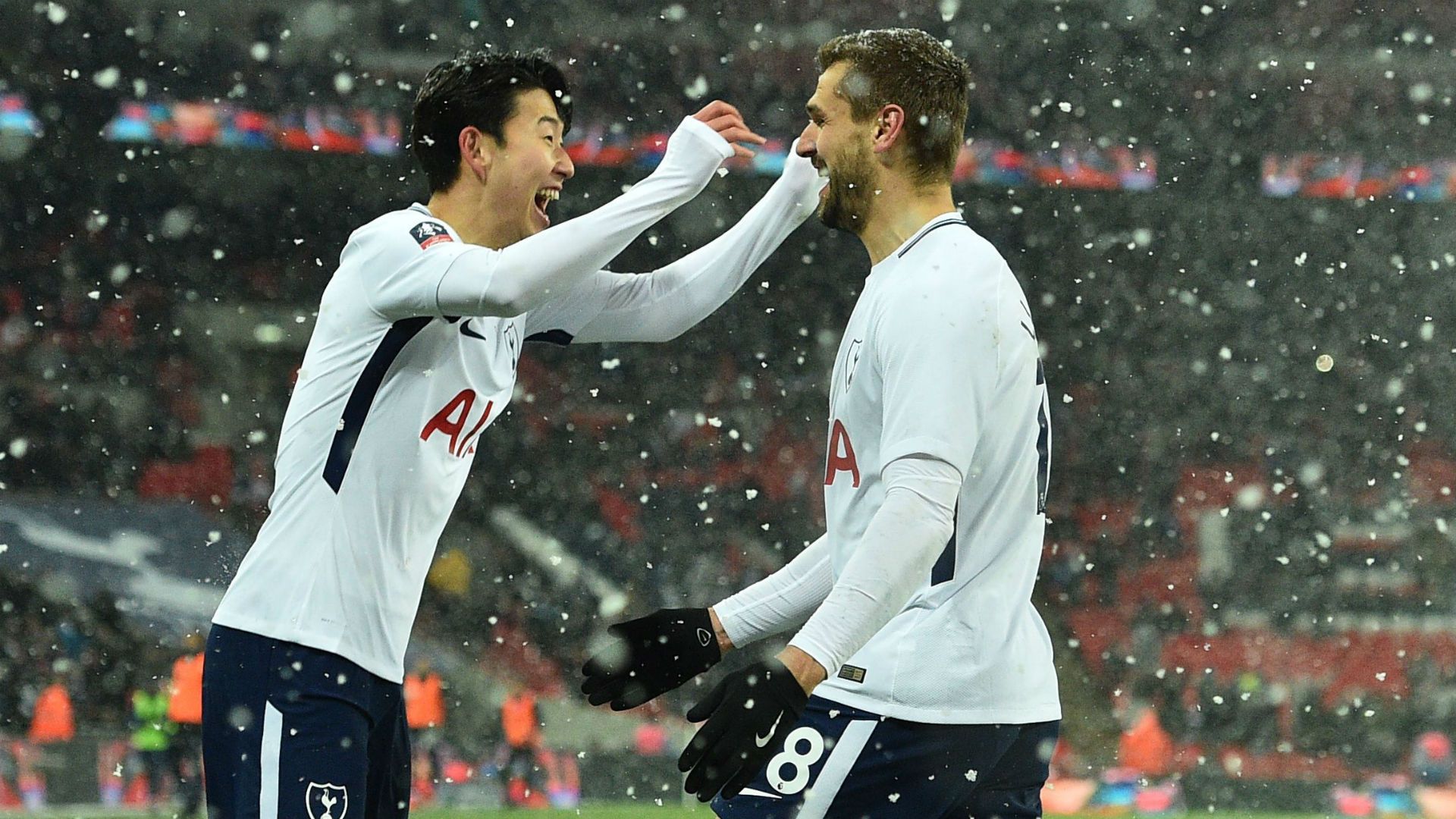 Fernando Llorente Son Heung-Min Tottenham