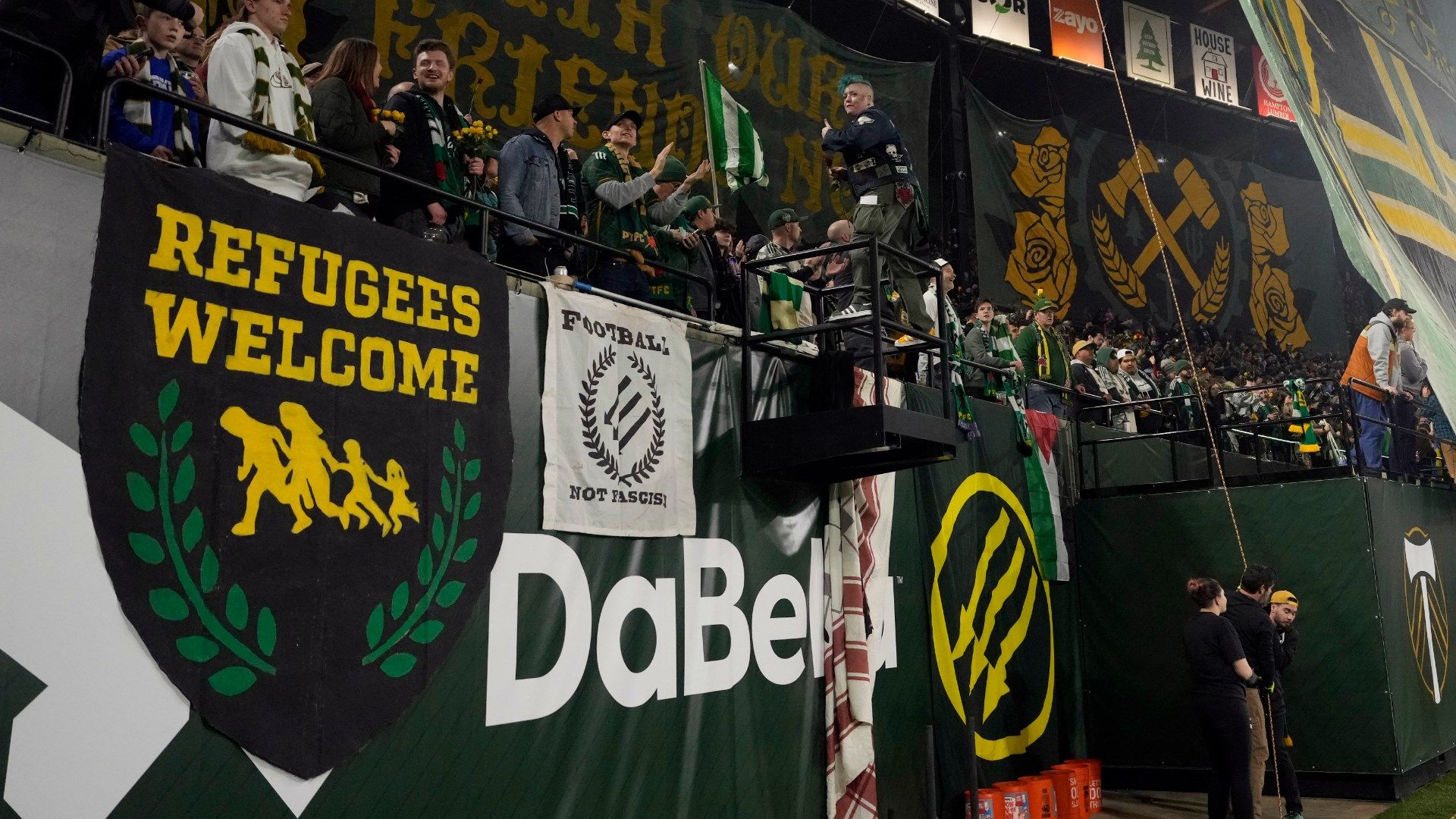 Portland Timbers DaBella Providence Park logo