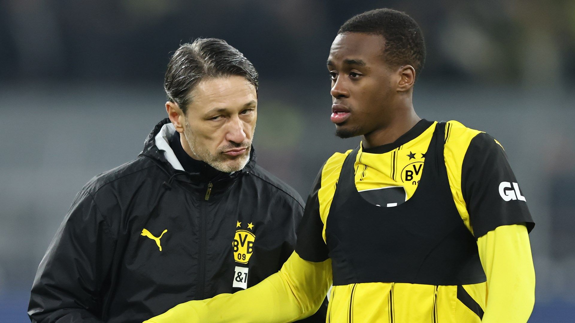 Niko Kovac Jamie Gittens Borussia Dortmund 2025