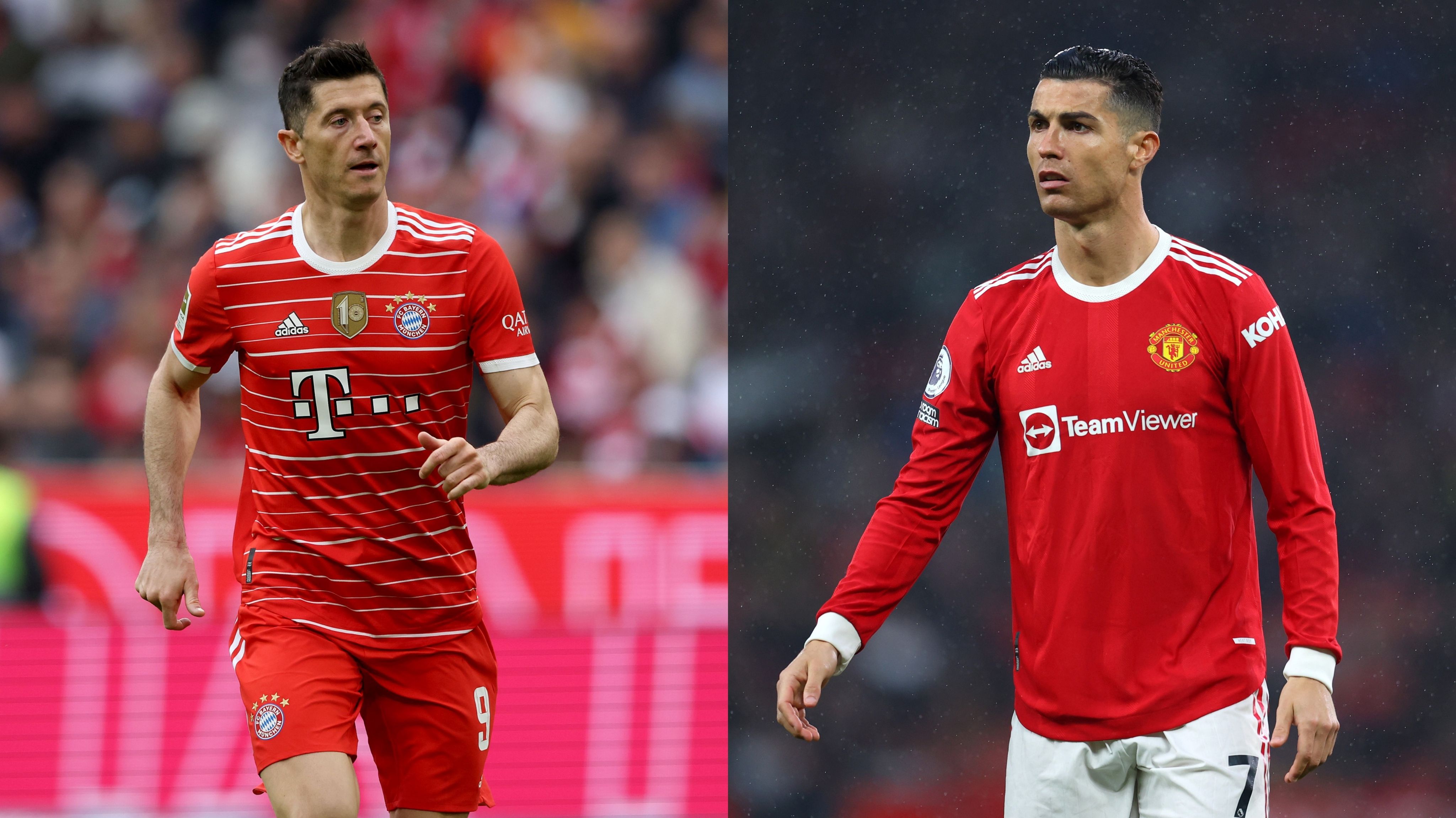 Robert Lewandowski Cristiano Ronaldo