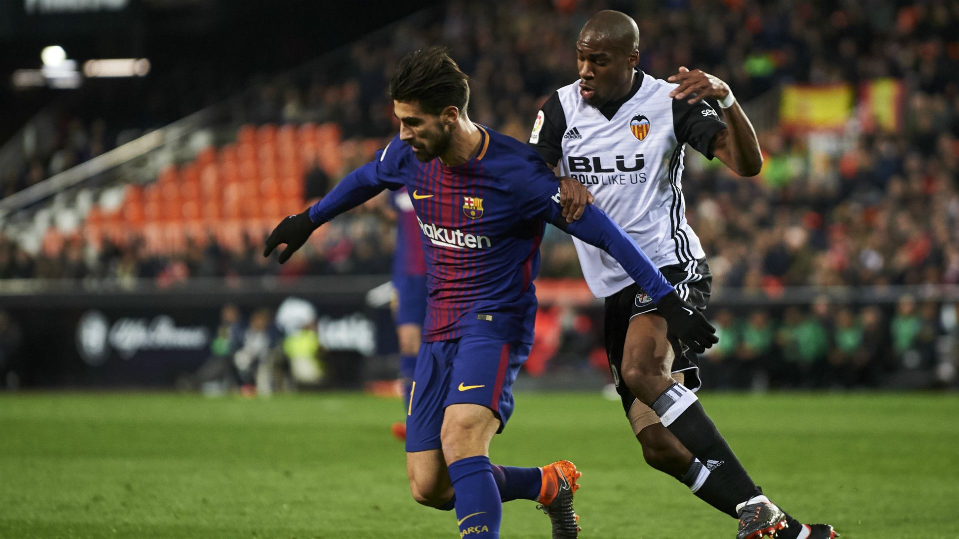 Andre Gomes Kondogbia Valencia Barcelona Copa del Rey