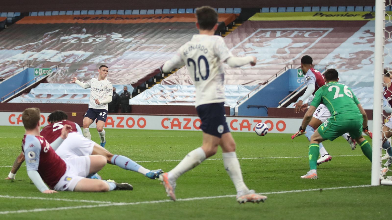 Foden, Aston Villa vs. Manchester City