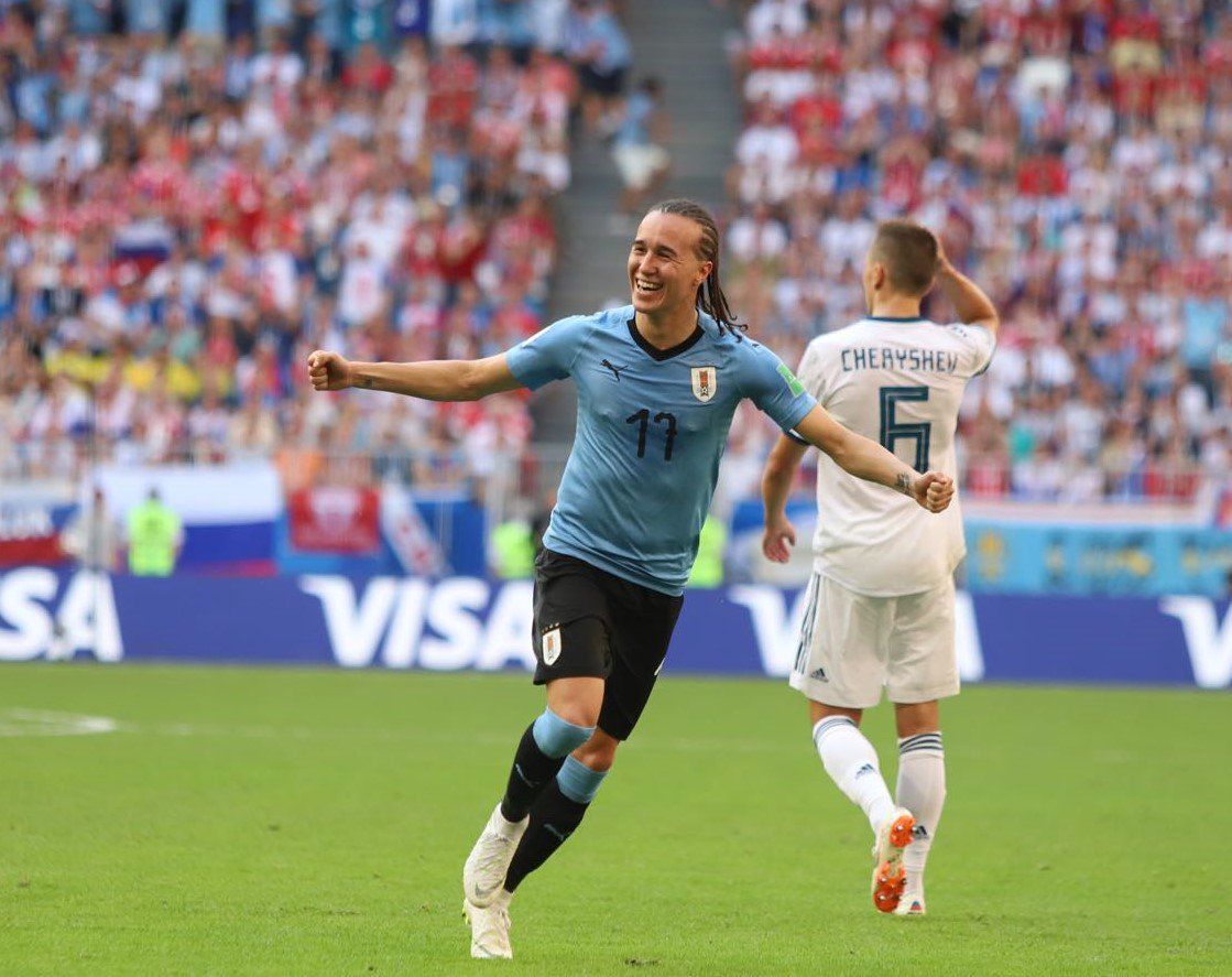 Laxalt Russia Uruguai 25 06 18 Copa do Mundo
