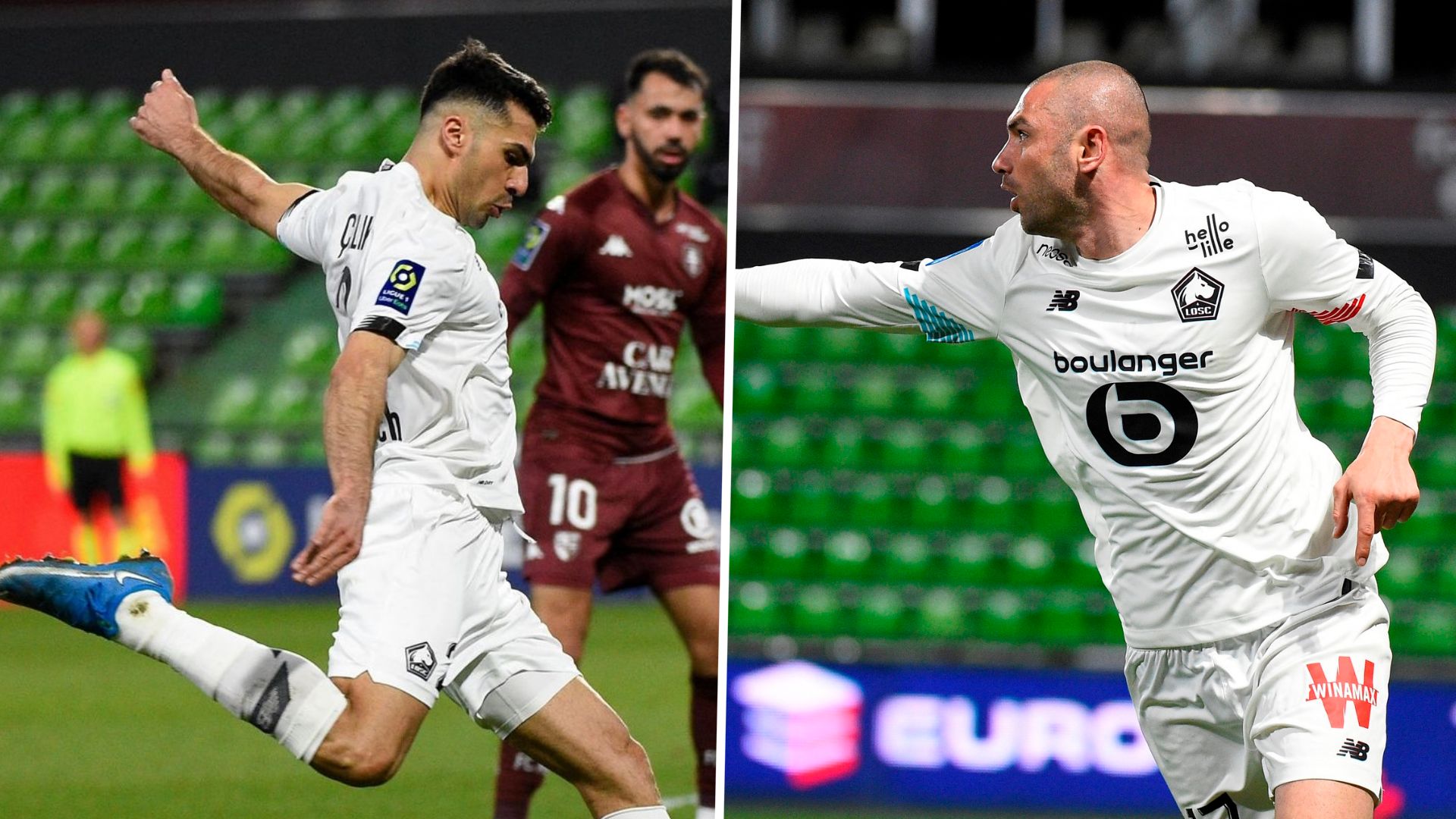 Mehmet Zeki Celik & Burak Yilmaz Metz vs Lille 04.09.2021