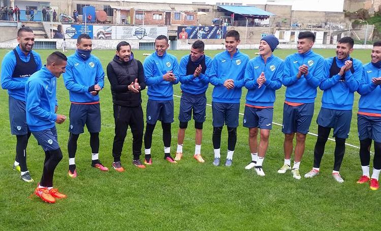 Bolívar entrenamiento