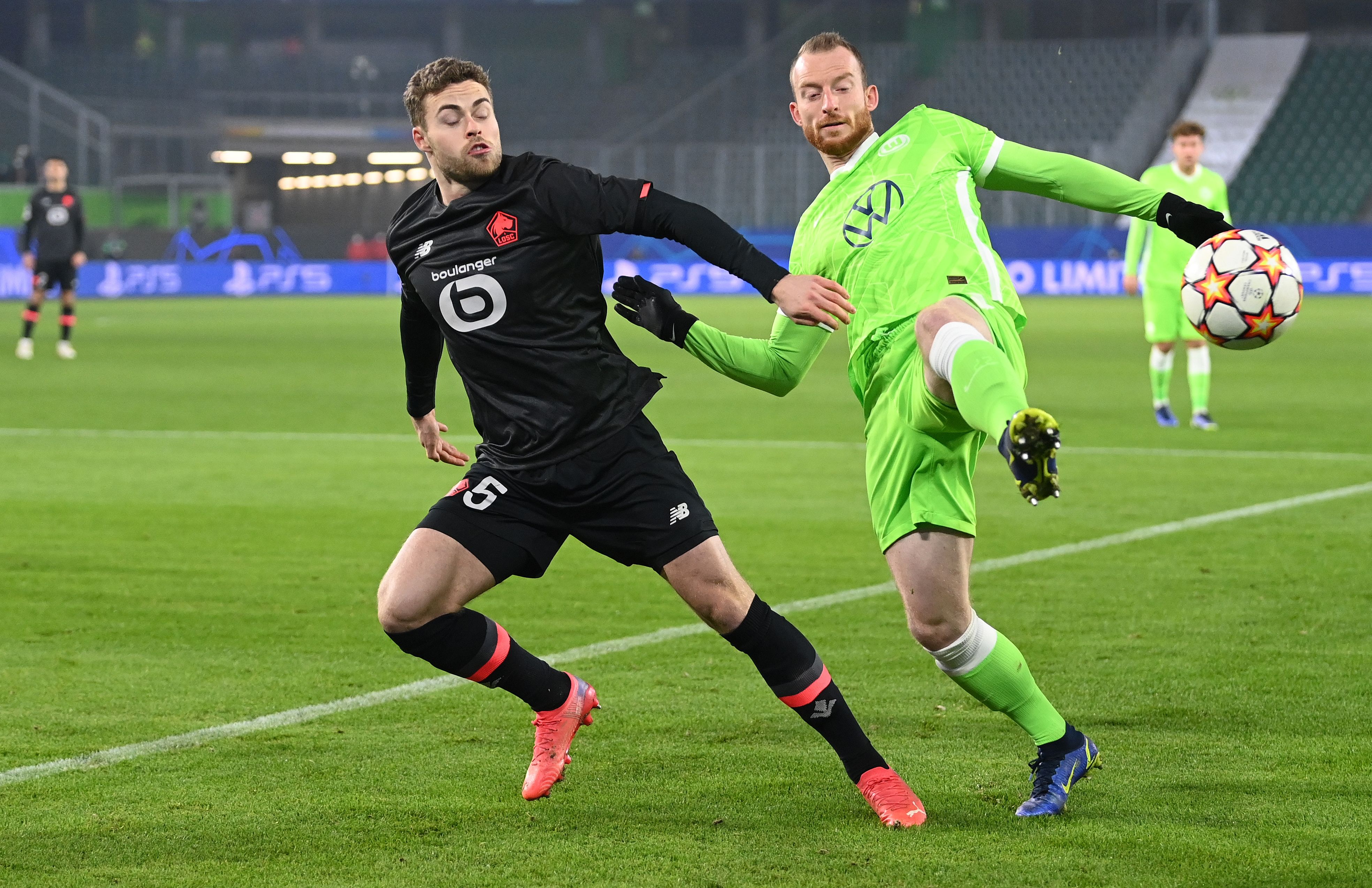 Wolfsburg Lille Champions League 08122021