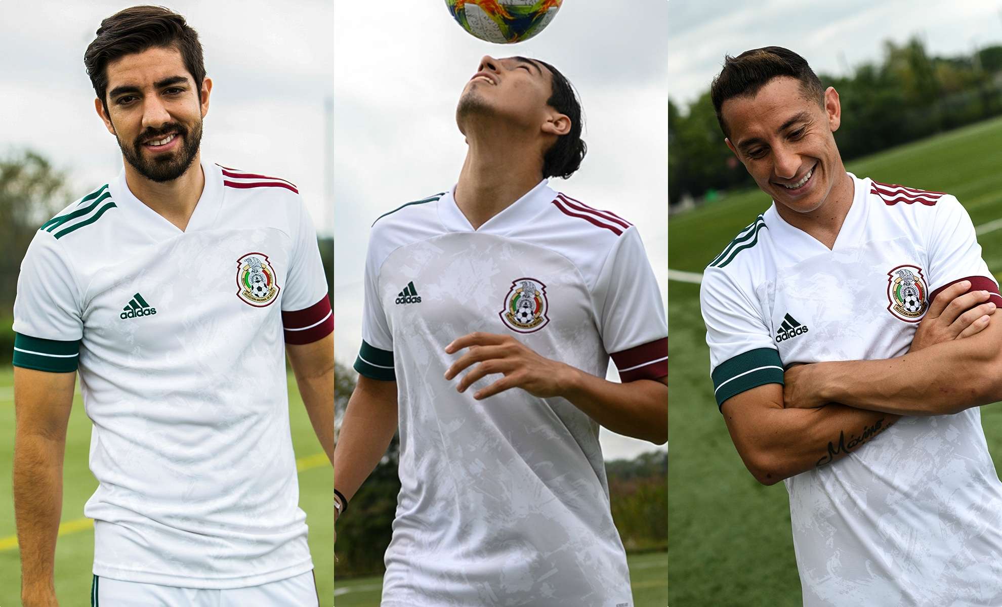Jersey Mexico 2025 Ftbol Mexico Camisa Blanca Jersey Adidas Niños
