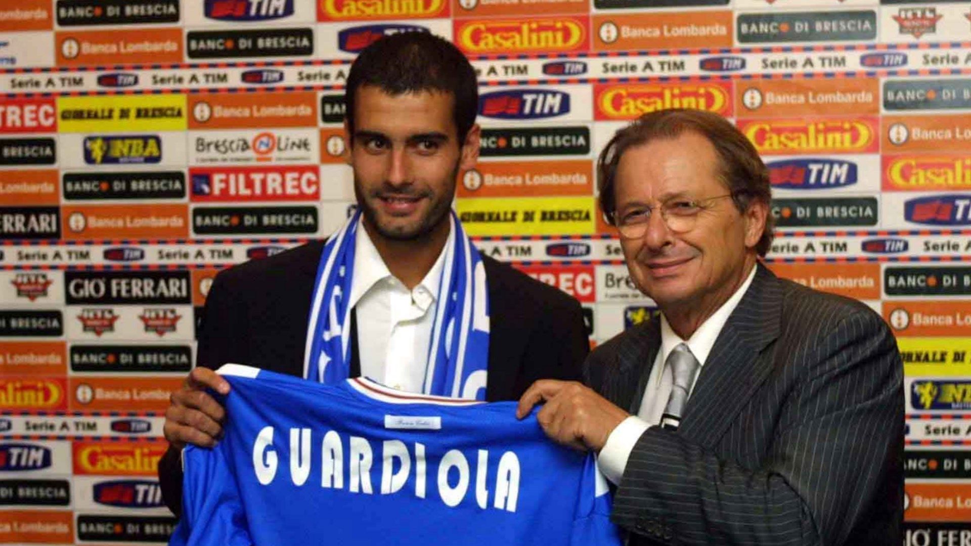 Pep Guardiola Brescia 2001