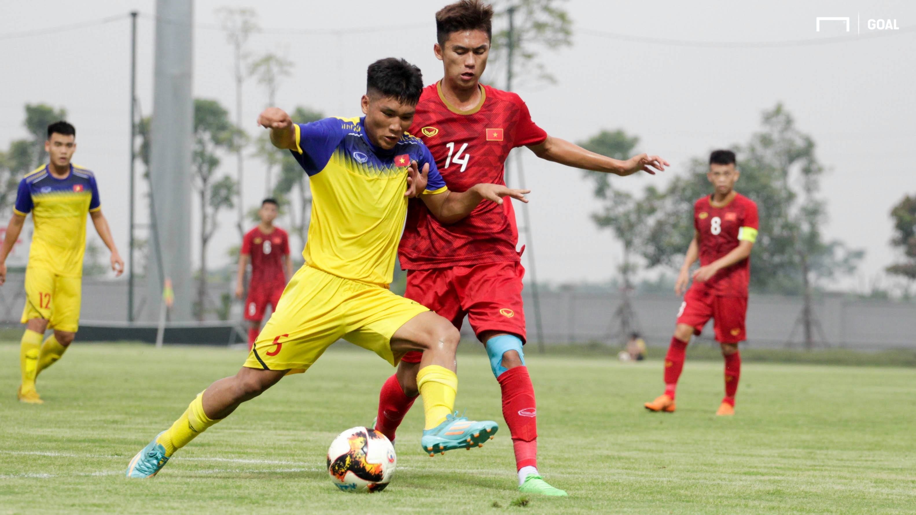 Nguyen Tran Viet Cuong U23 Vietnam vs U18 Vietnam Friendly Match 10 July 2019