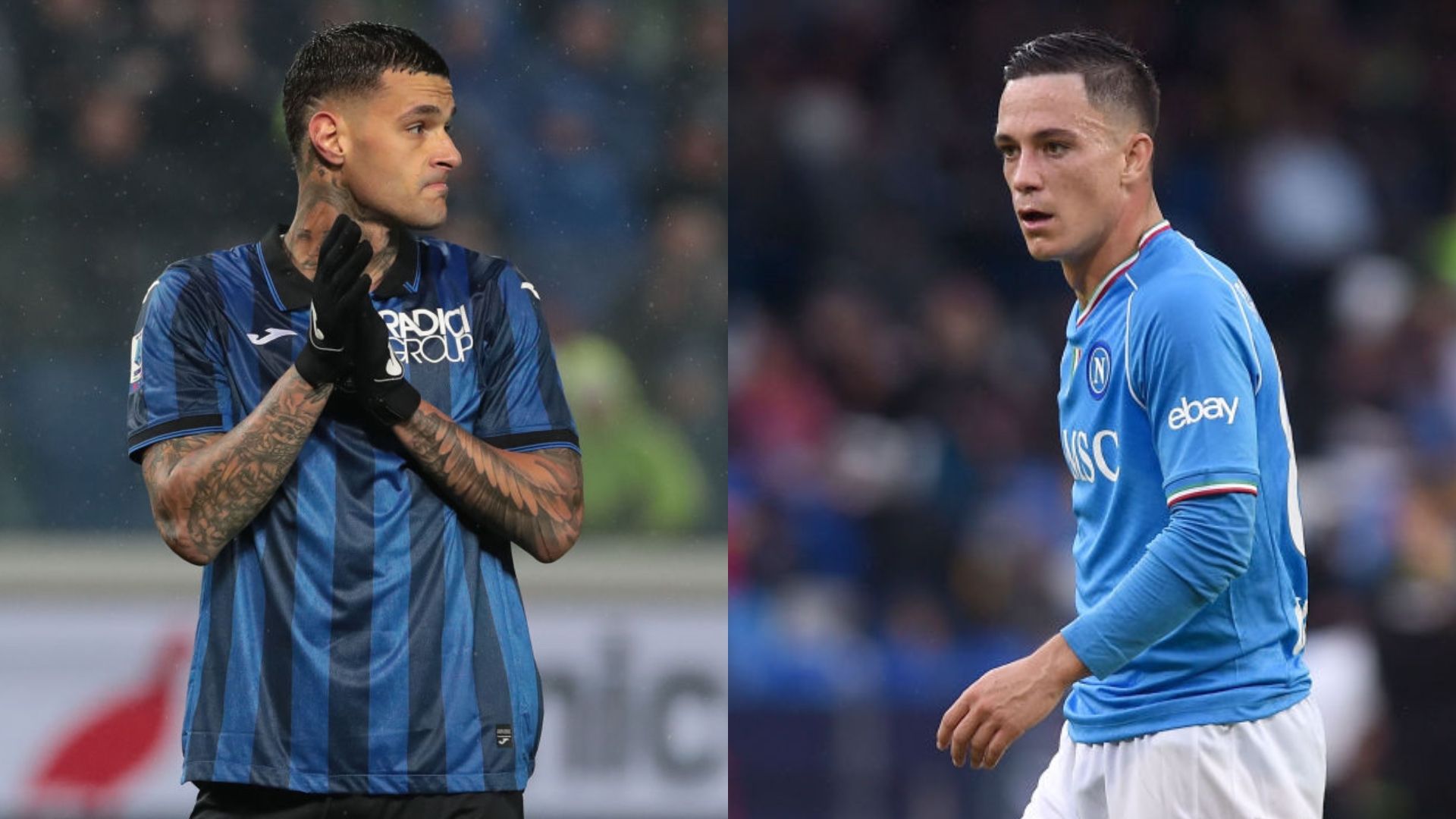 Scamacca Raspadori Atalanta Napoli 2023 2024