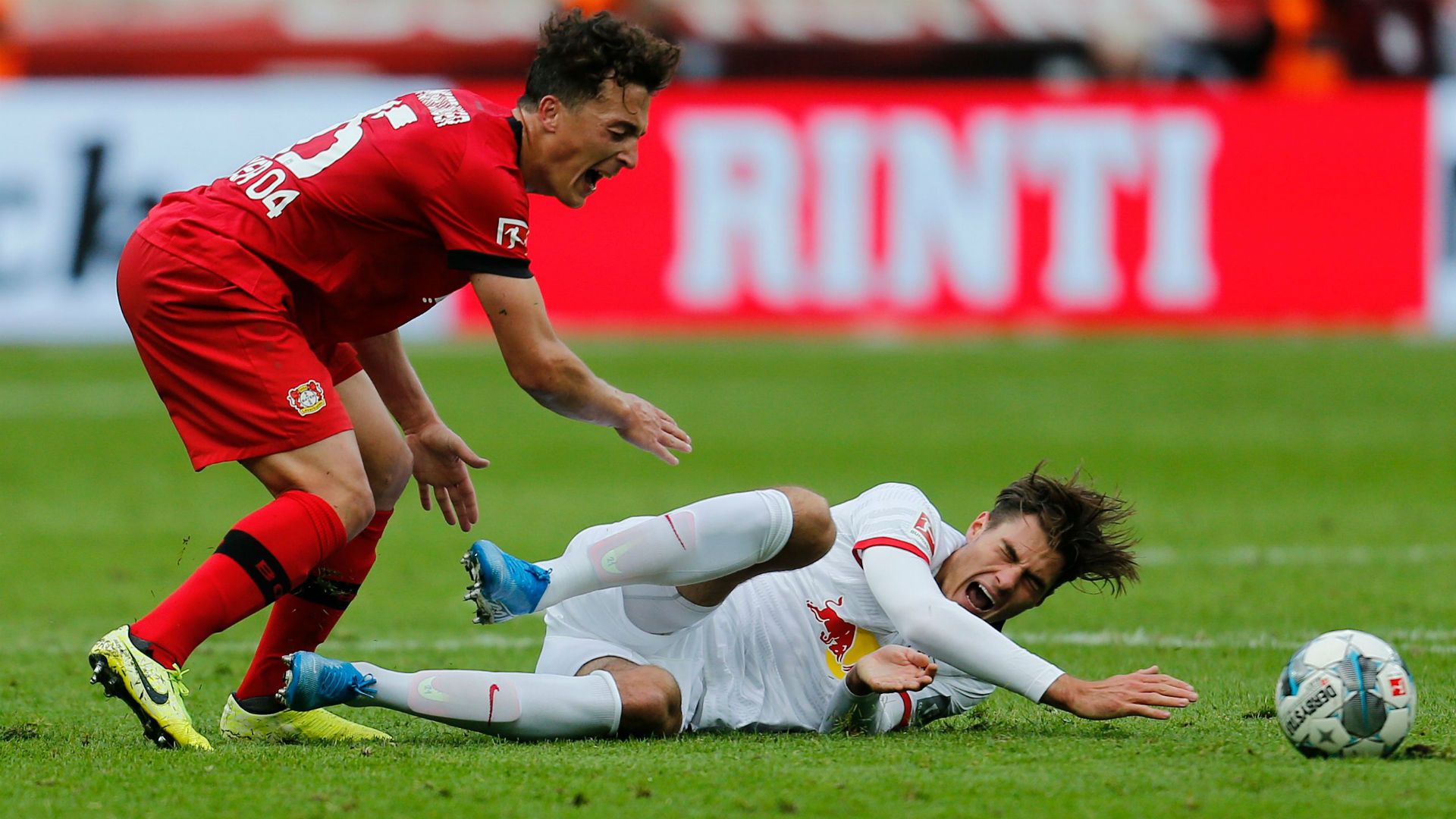 Patrik Schick Bayer Leverkusen-Leipzig lipsia bundesliga 2019/2020