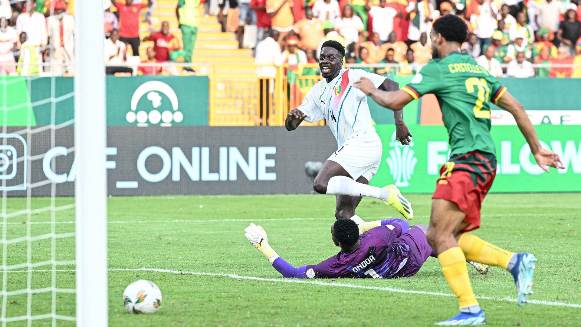Mohamed Bayo goal Guinea Cameroon 2024 