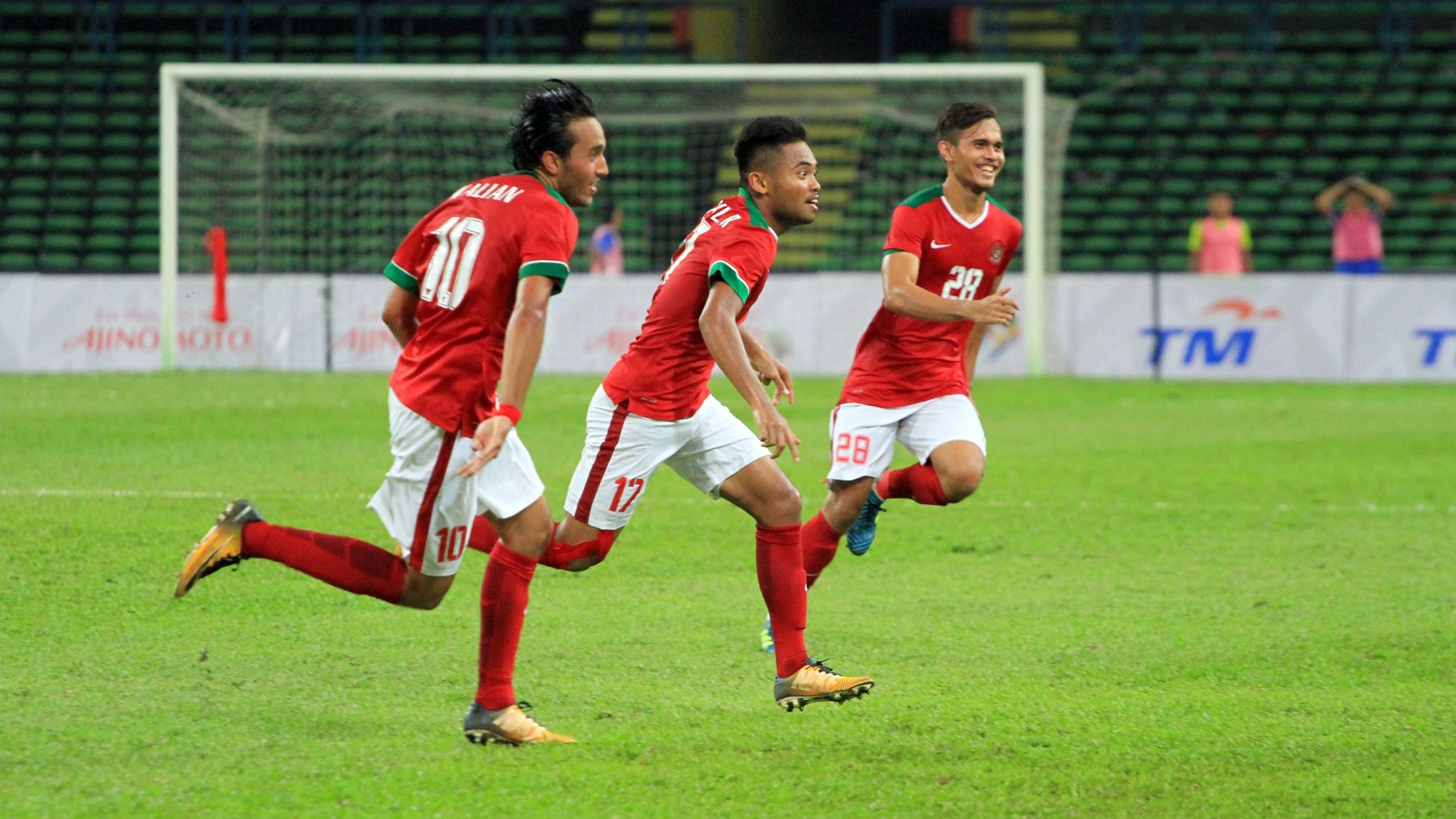 Selebrasi Saddil Ramdani Indonesia U-23