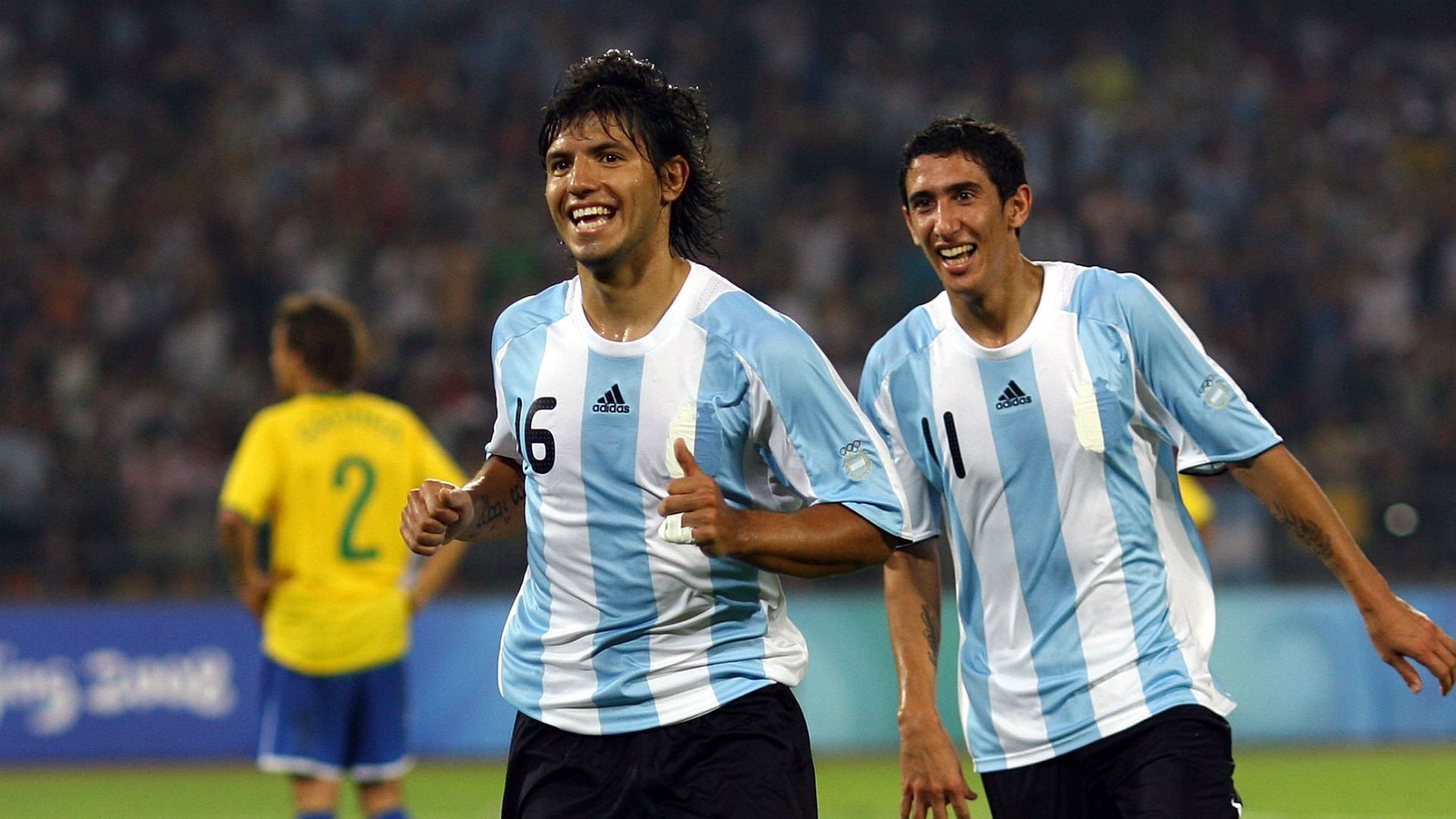 Agüero Argentina Brazil 2008 Olympics