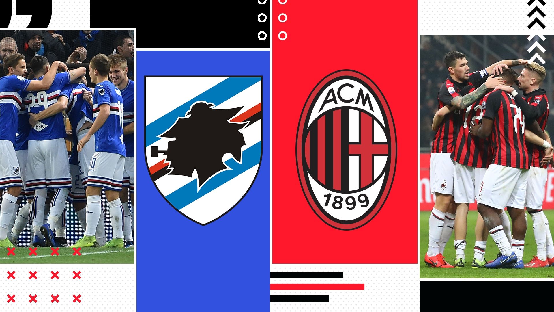 Sampdoria Milan Serie A tv streaming