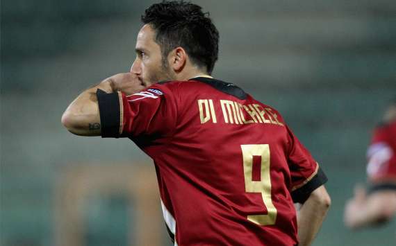 David Di Michele celebrating, Reggina-Bari
