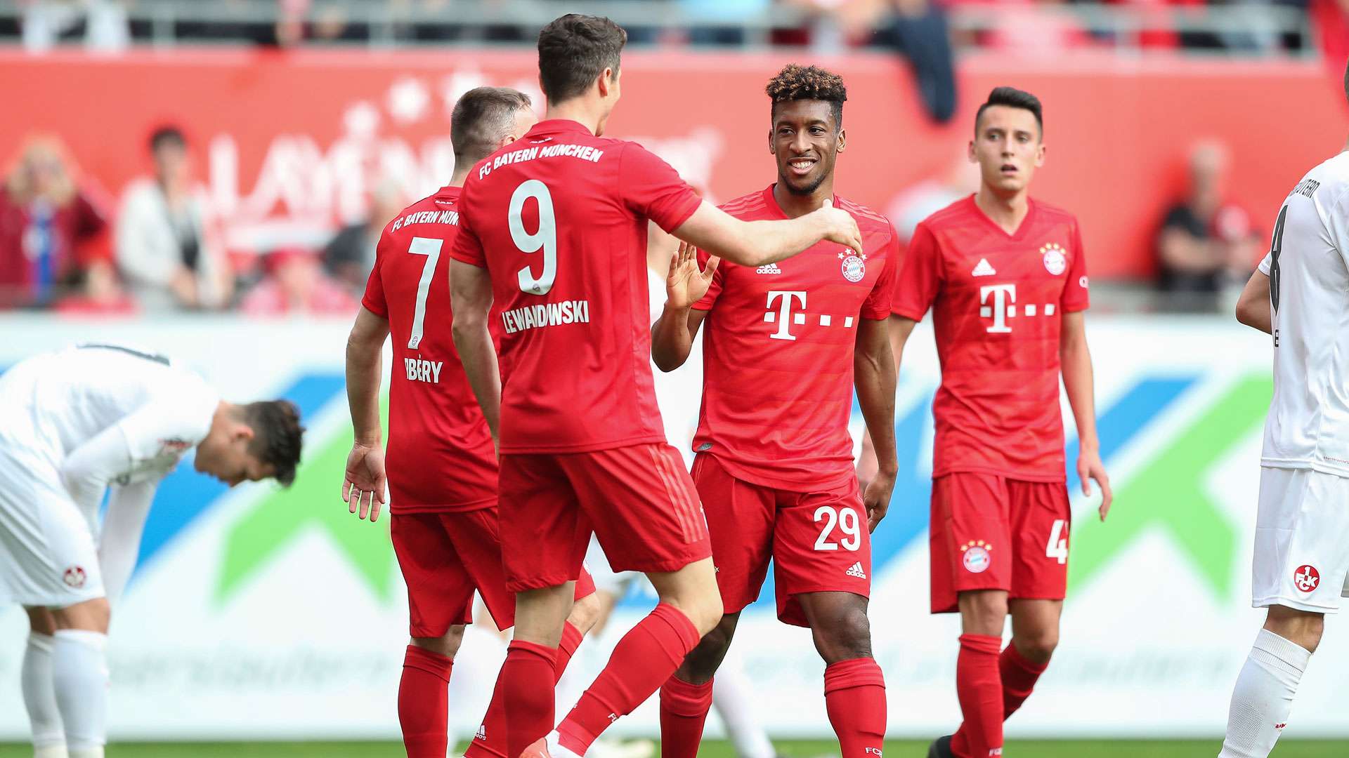 bayern lewandowski coman fc münchen fck kaiserslautern