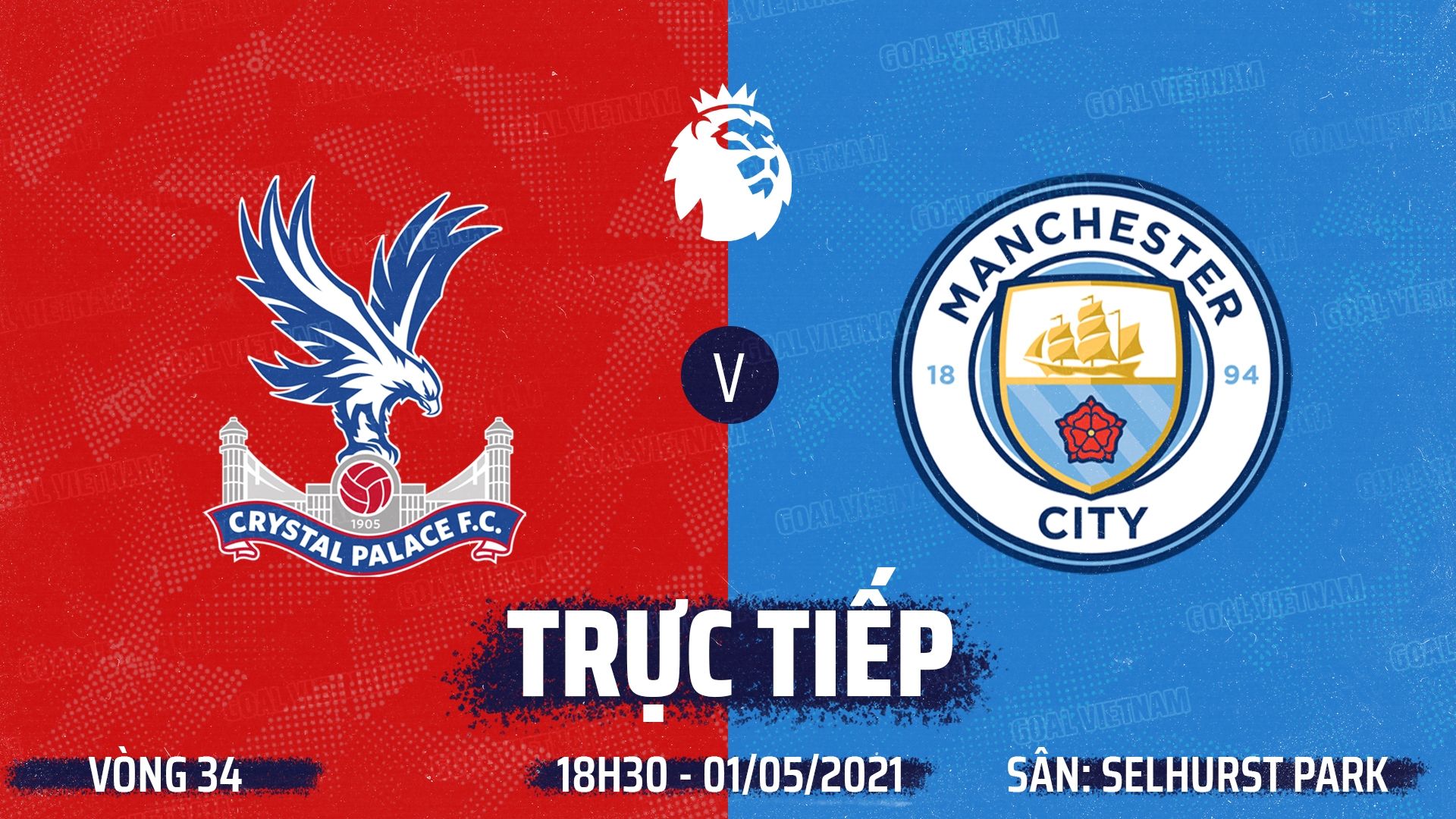 Live Crystal Palace vs Manchester City Premier League 2020/21 GFX