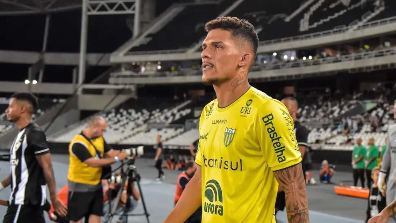 Gabriel Tota, do Ypiranga-RS, em 2023