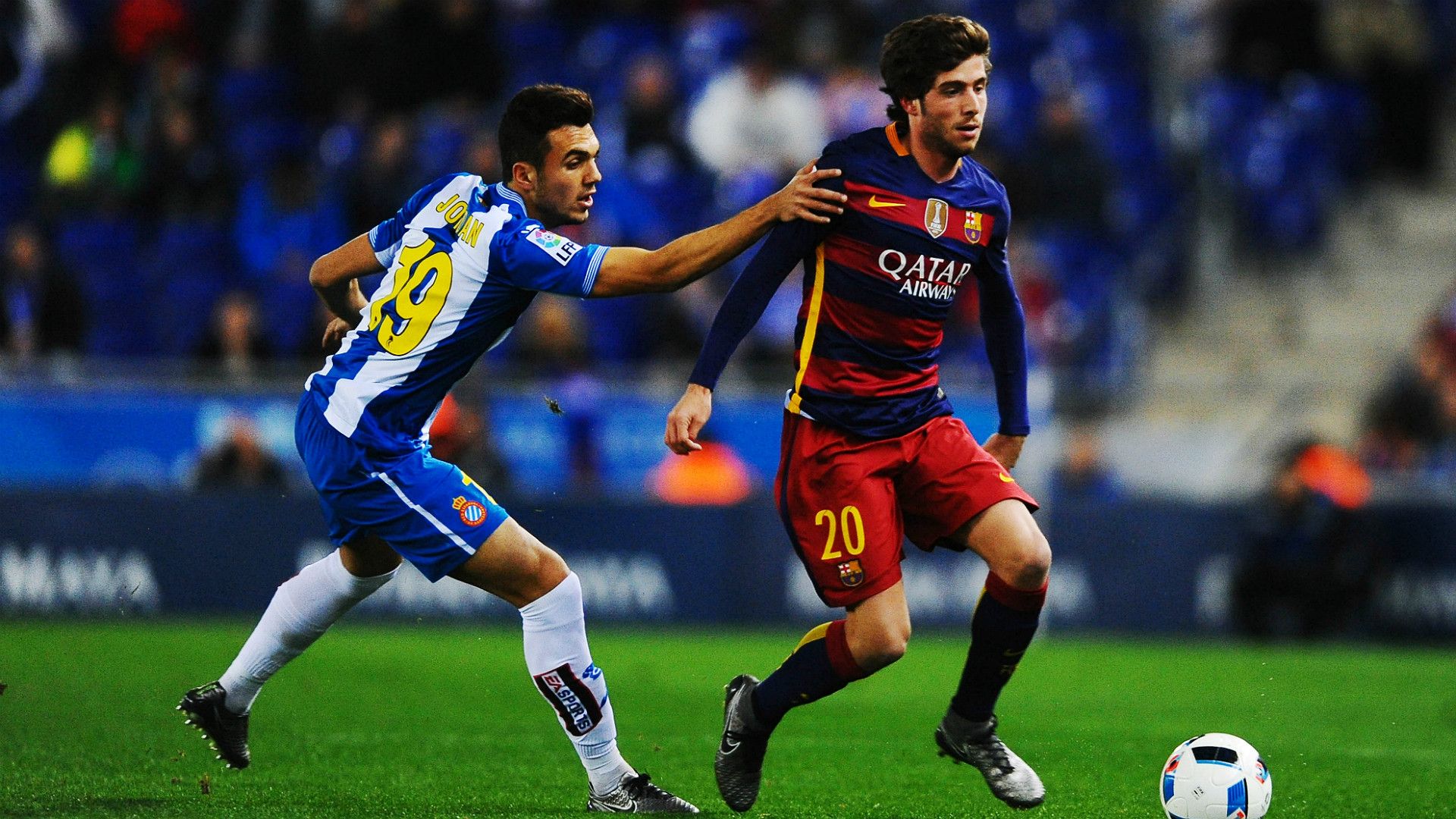 Sergi Roberto Jose Jordan Espanyol Barcelona Copa del Rey 13012016