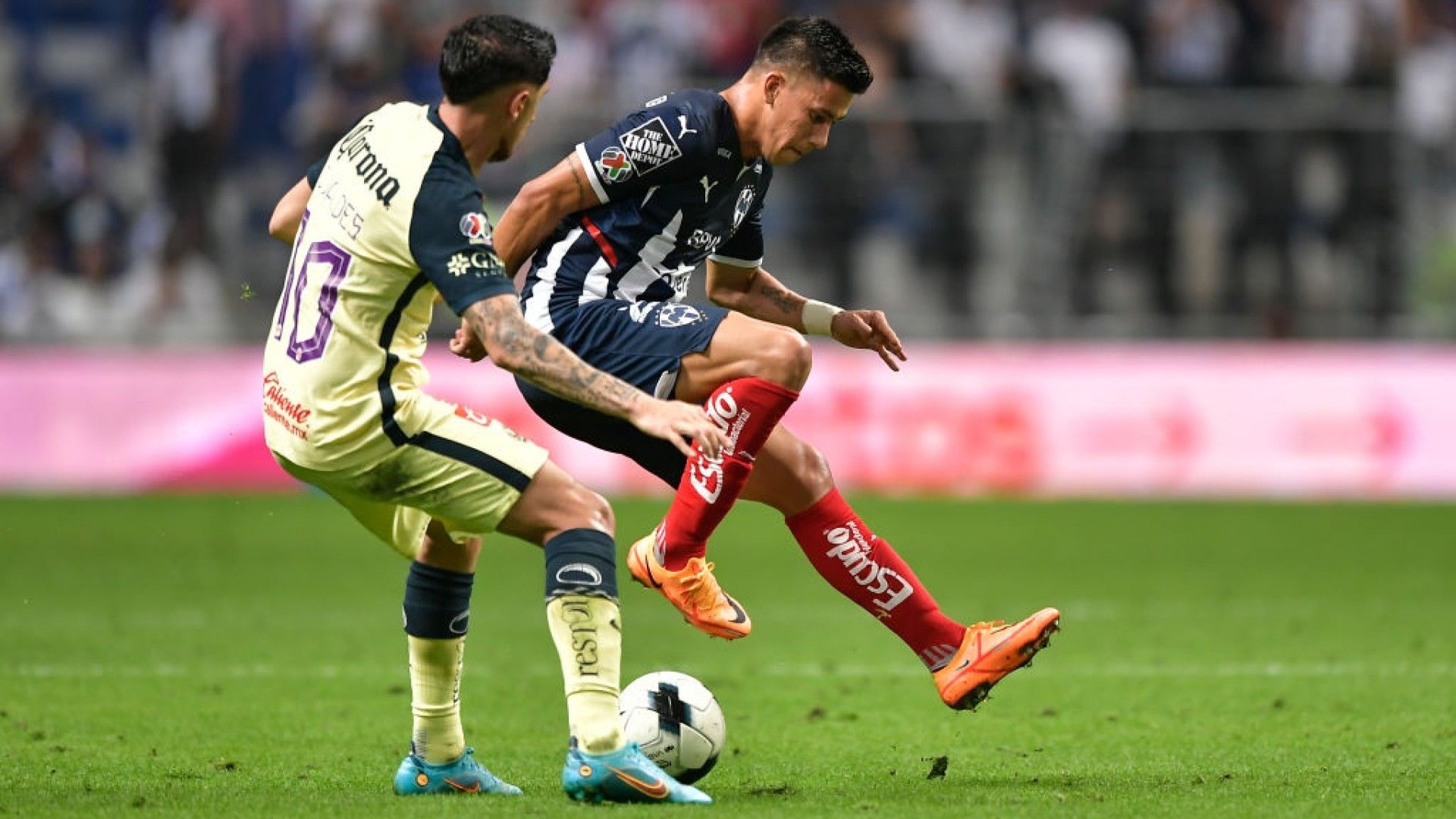 Diego Valdes Maxi Meza Monterrey América Clausura 2022