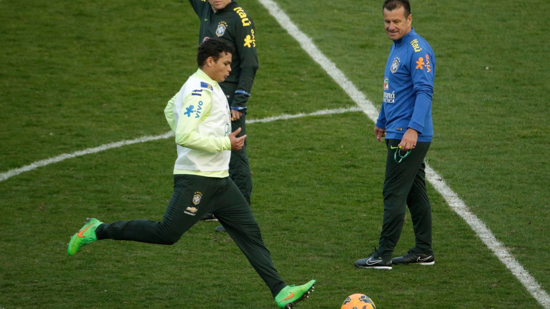 Thiago Silva, Dunga treino