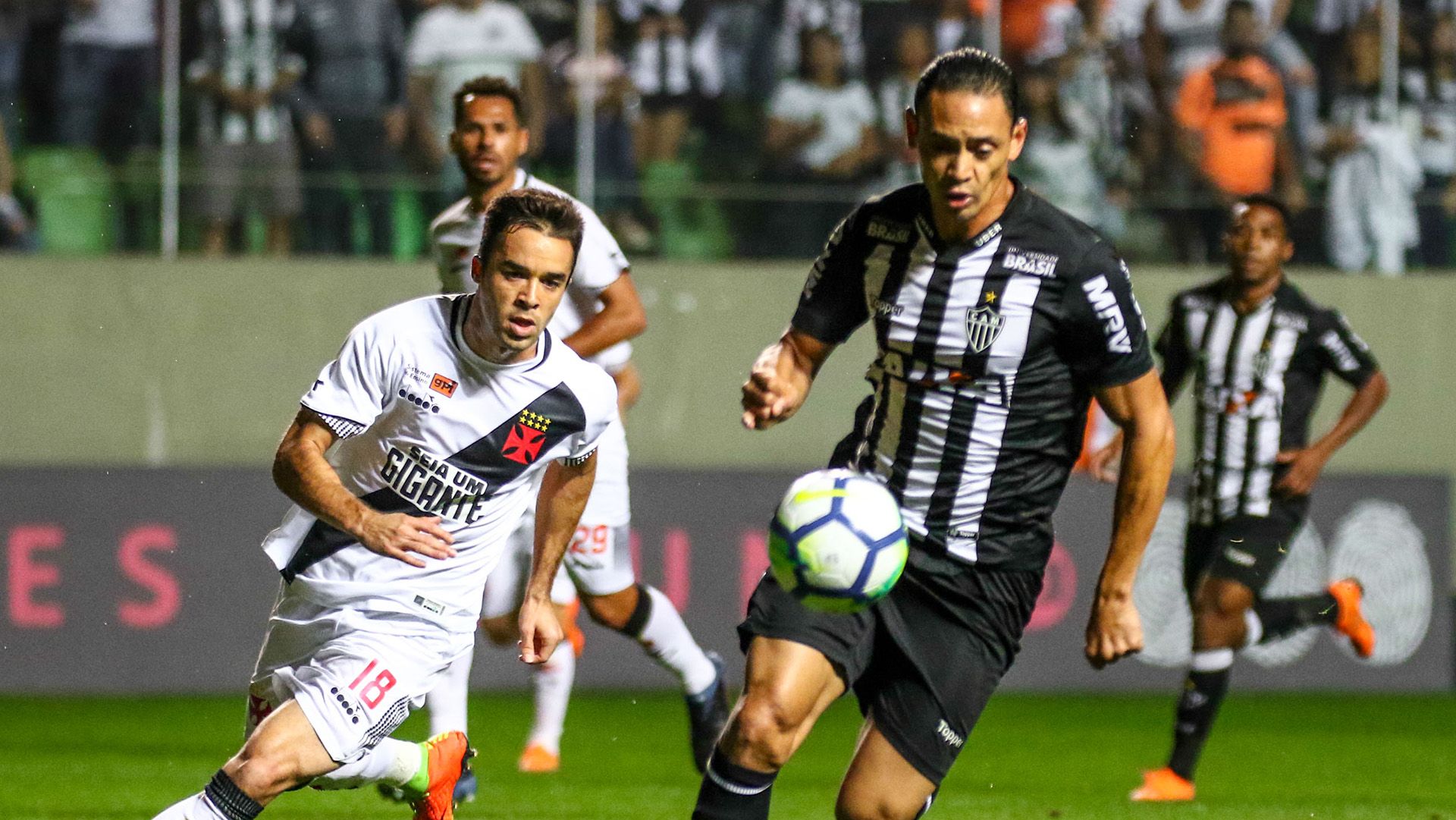Ricardo Oliveira Lenon Atletico-MG Vasco Brasileirao Serie A 23082018