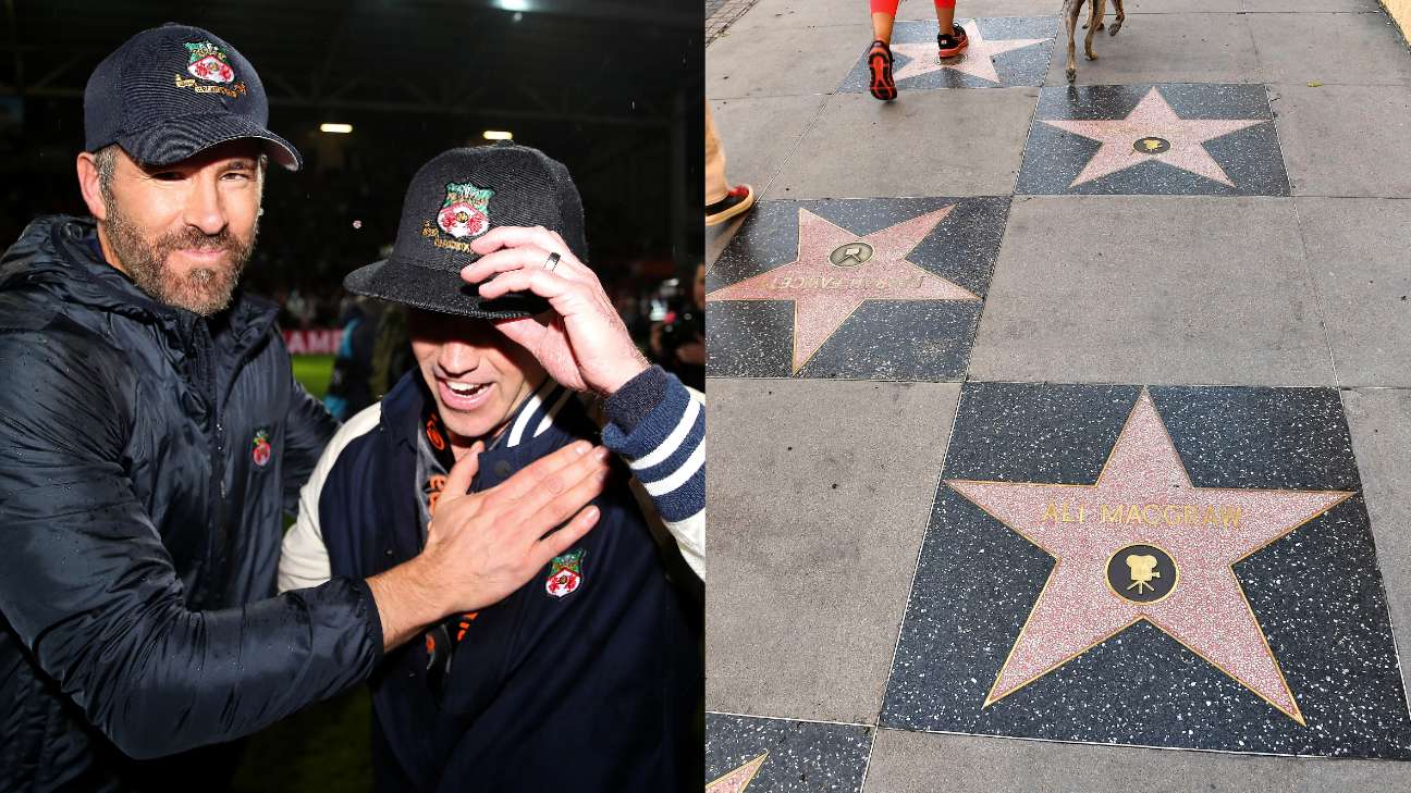 Wrexham Hollywood walk of fame