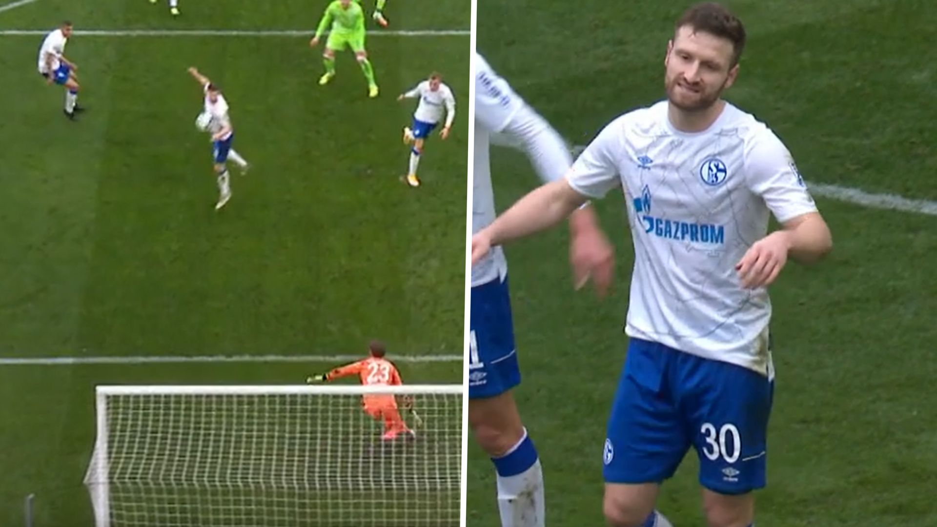 MUSTAFI SCHALKE WOLFSBURG GFX EIGENTOR