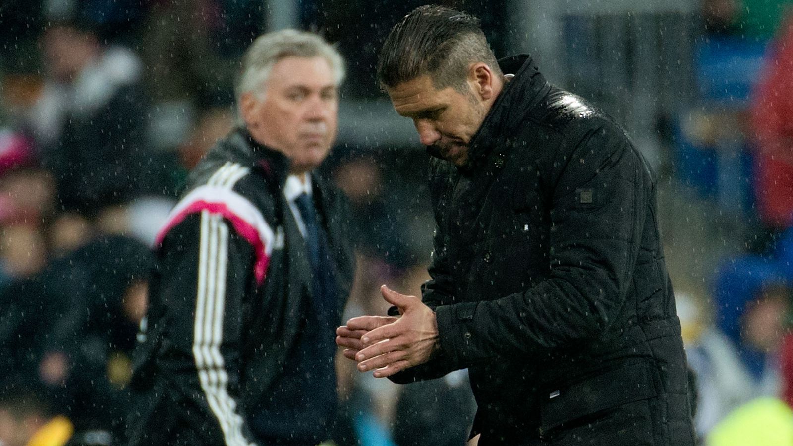 Diego Simeone y Carlo Ancelotti
