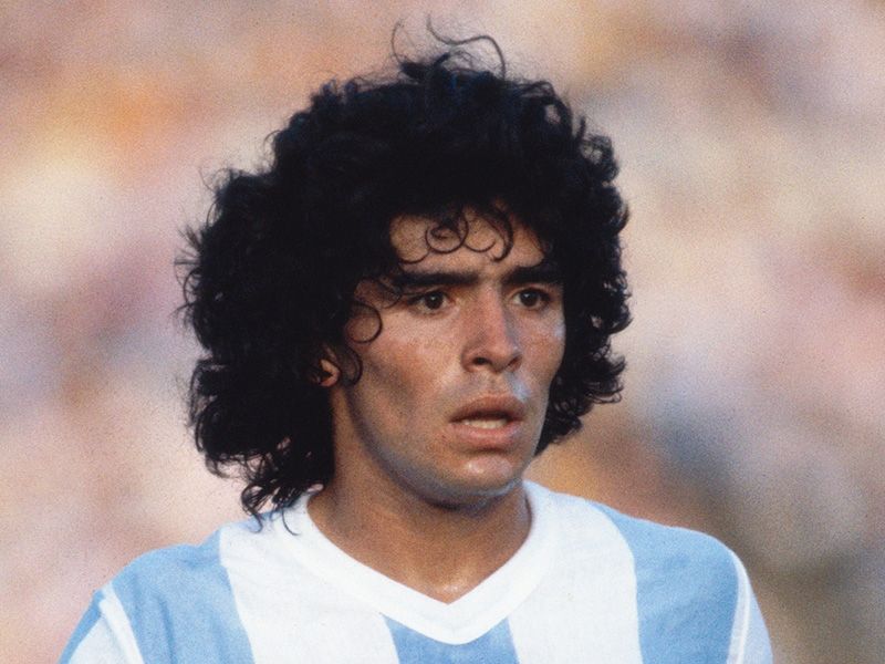 Diego Maradona 1981 Argentina