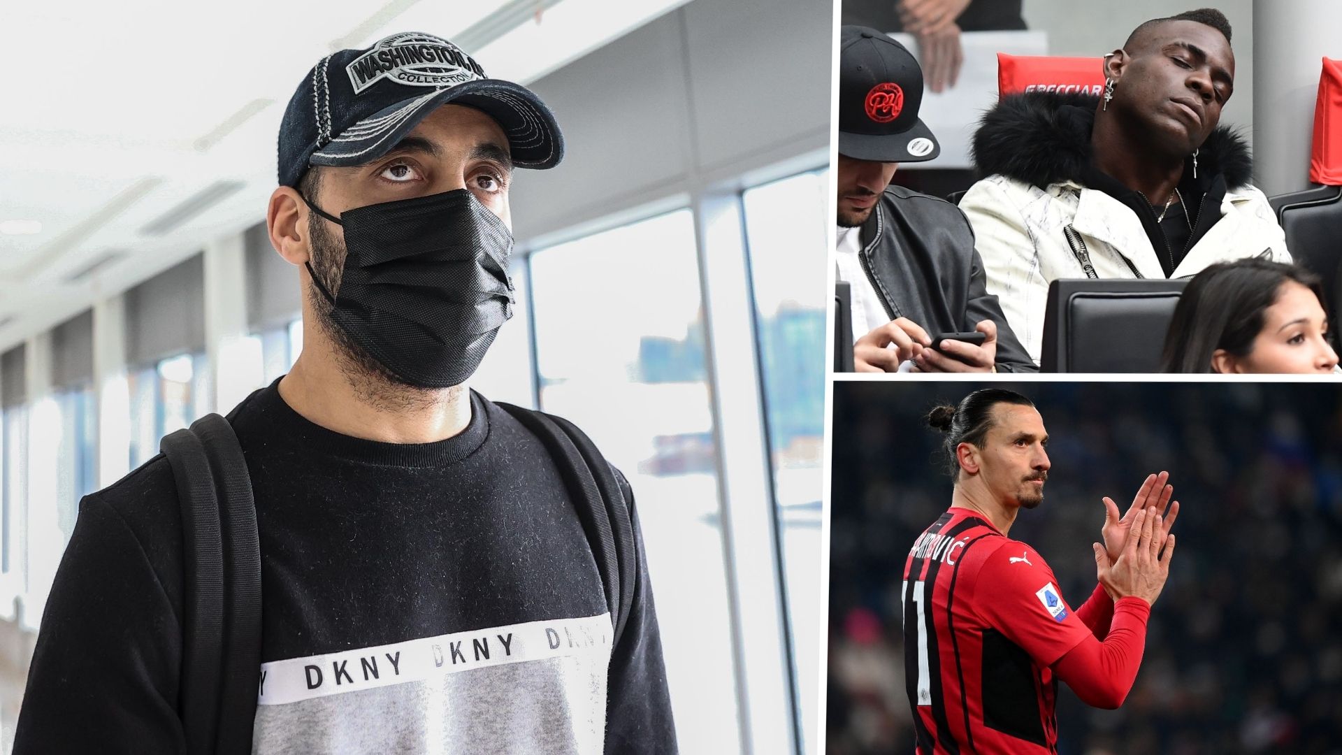 Mario Balotelli Zlatan Ibrahimovic Abderrazak Hamdallah GFX