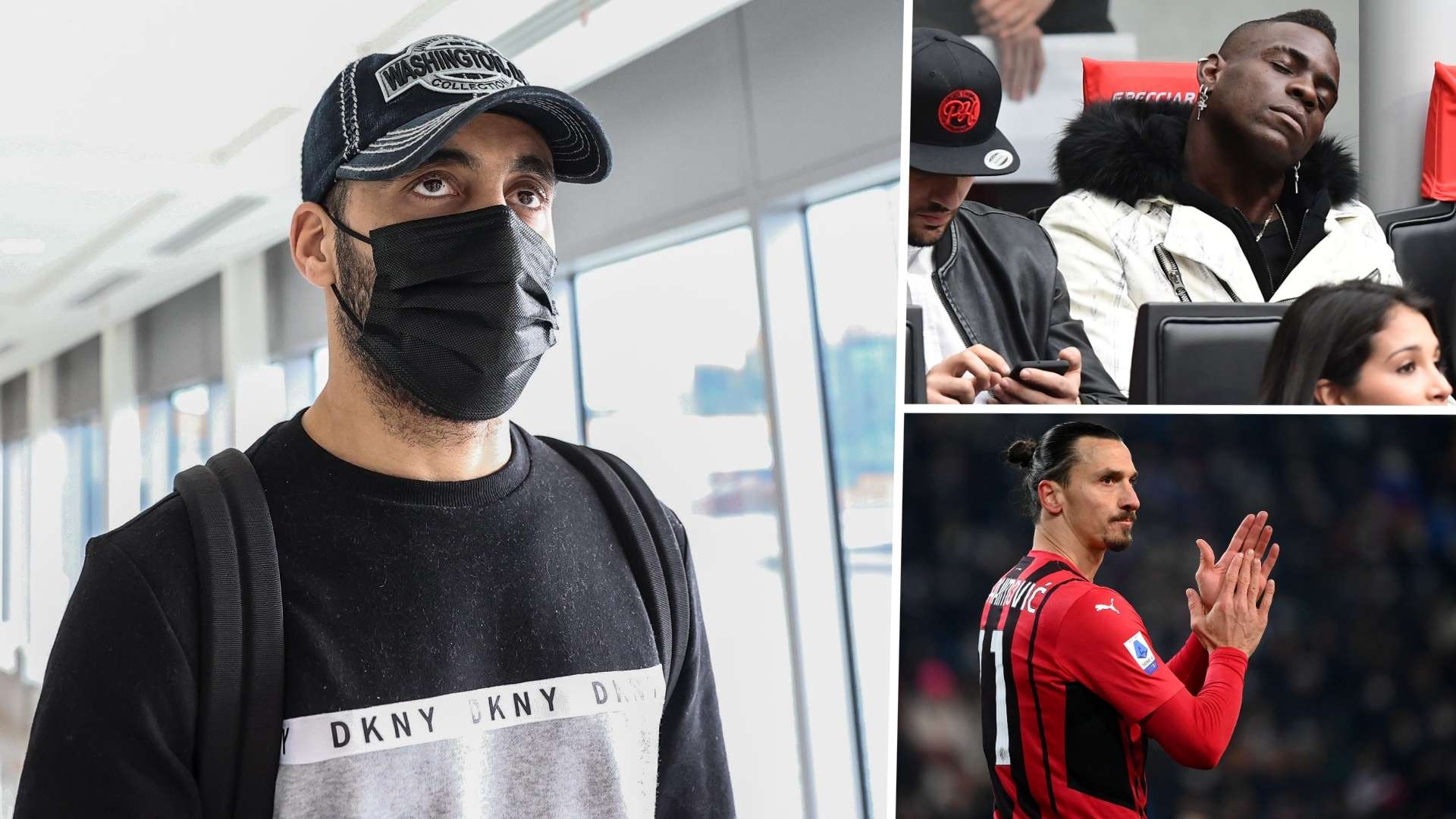 Mario Balotelli Zlatan Ibrahimovic Abderrazak Hamdallah GFX