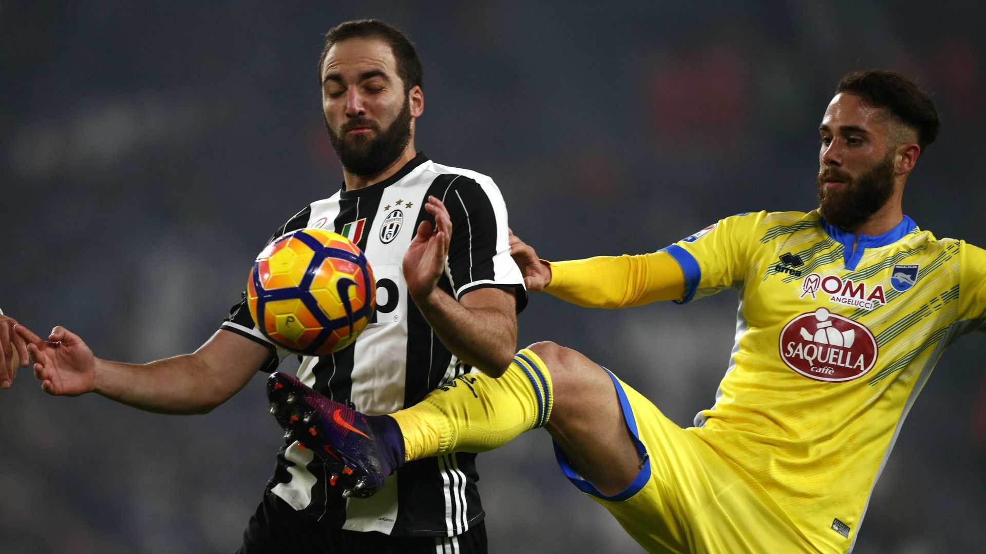 Gonzalo Higuain Juventus Pescara Serie A