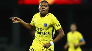 Kylian Mbappe Edinson Cavani Metz PSG Ligue 1 08092017