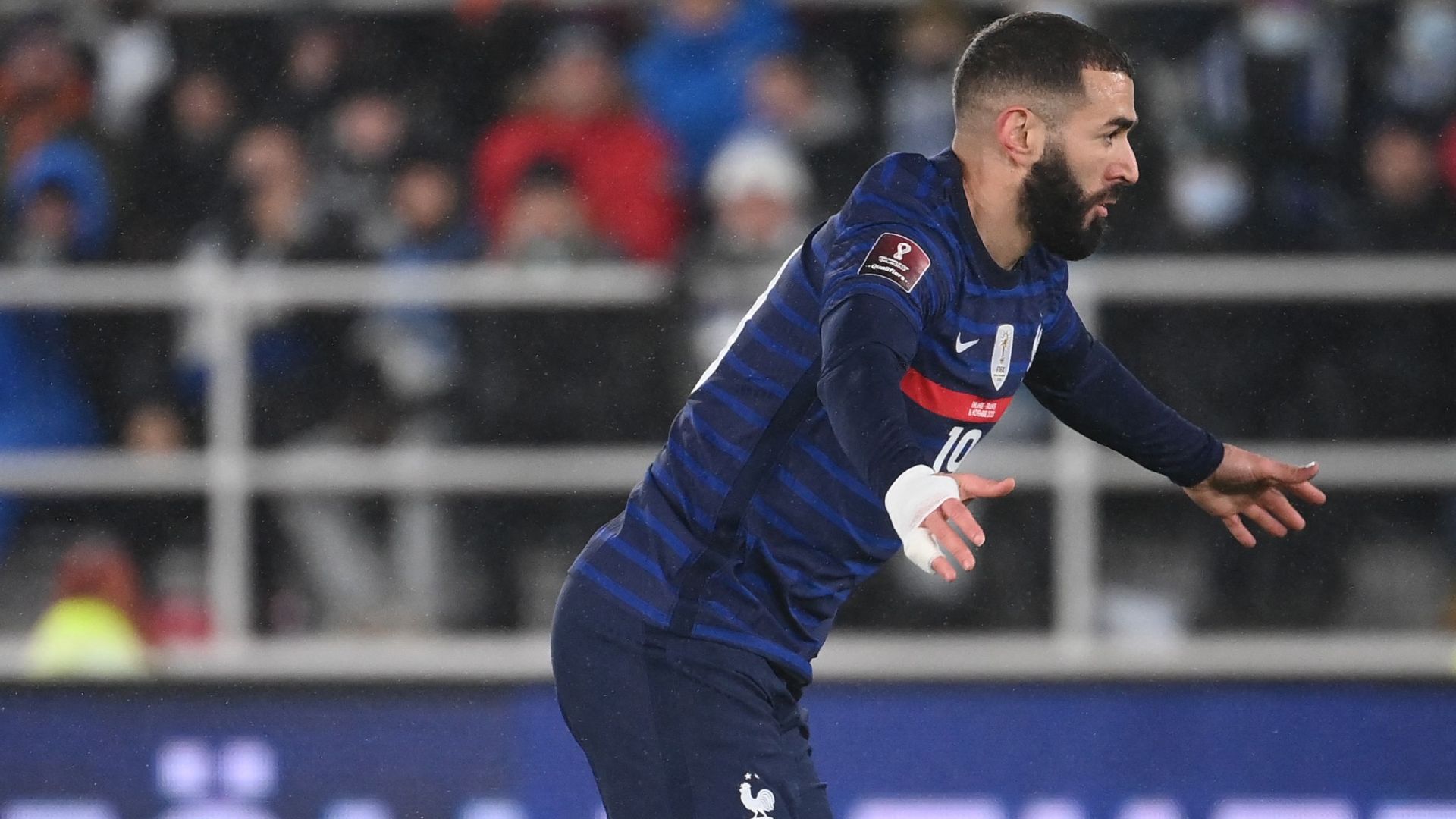 Karim Benzema but Finlande-France