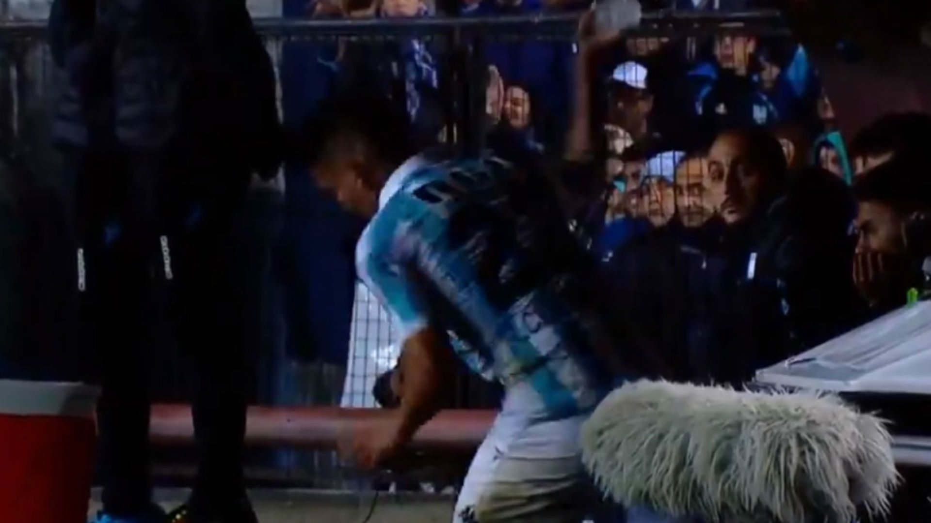 CAPTURA Centurion cambio Racing River Copa Libertadores octavos de final 09082018