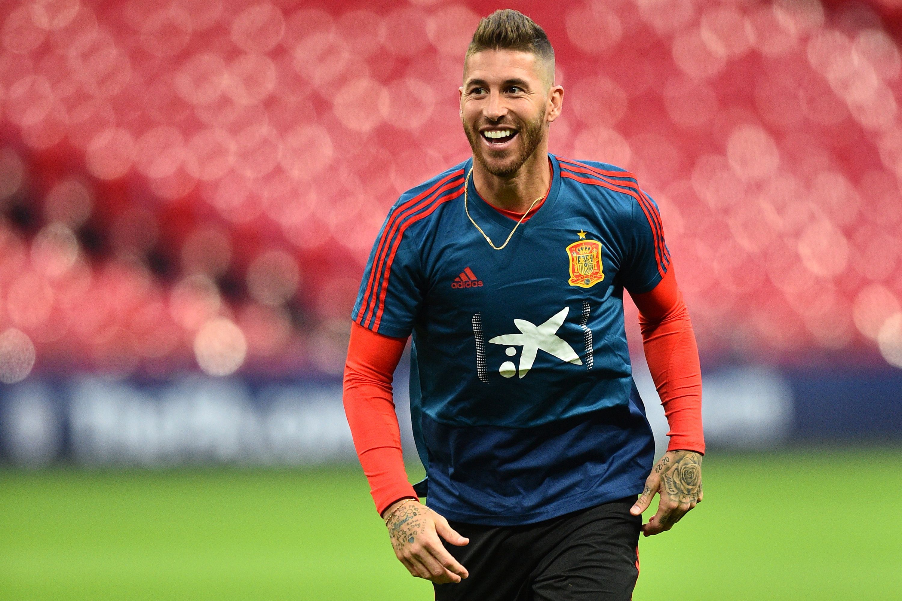 Sergio Ramos Spain England