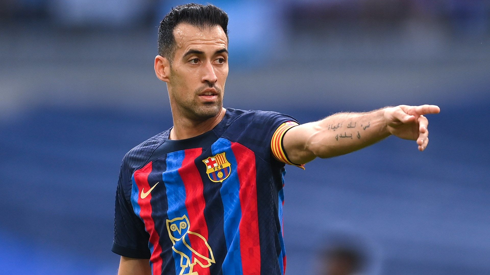 Sergio Busquets Barcelona 2022