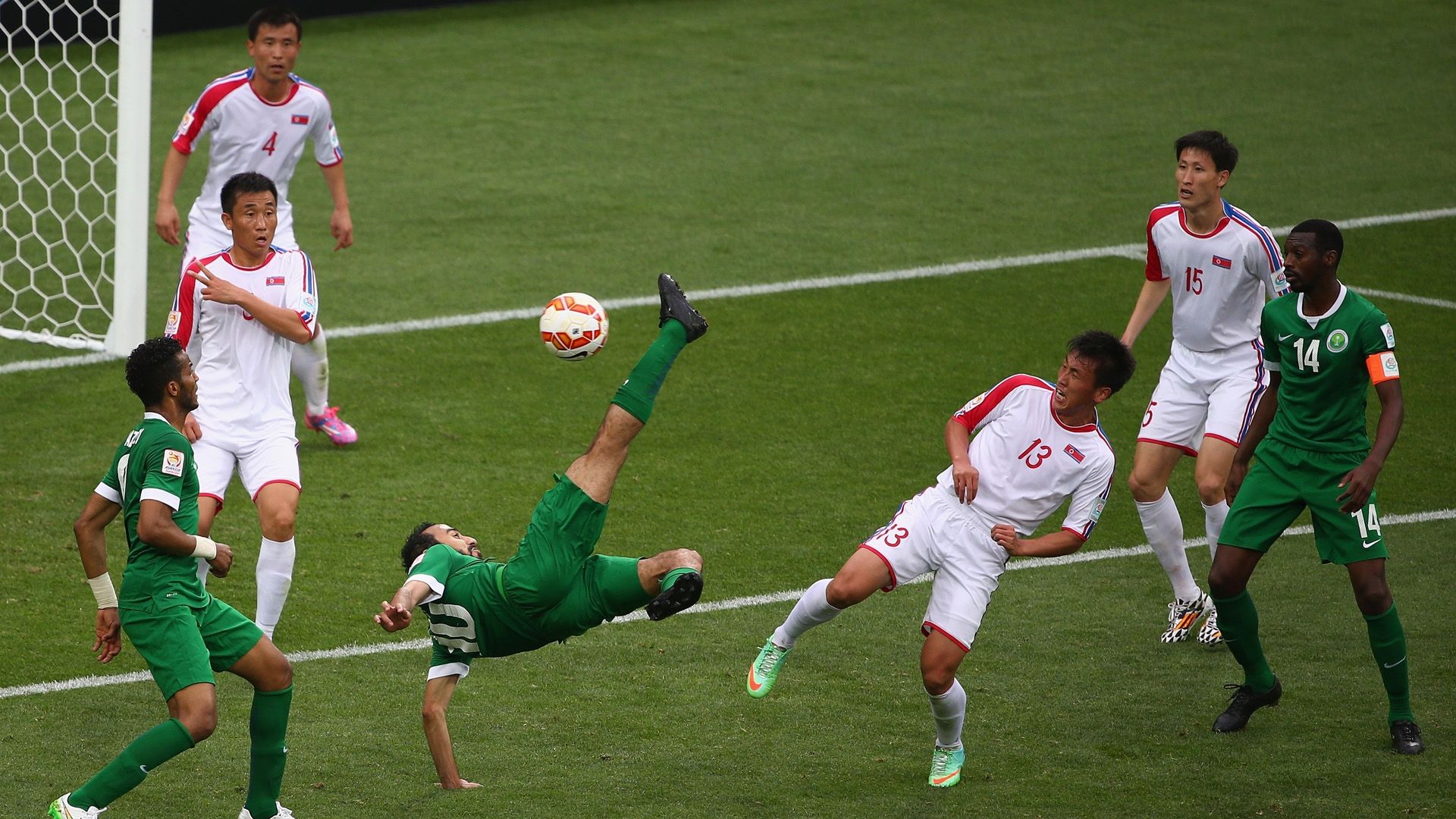 North Korea SADUI ARABIA ASIA CUP Melbourne Rectangular Stadium AAMI Park 01142015