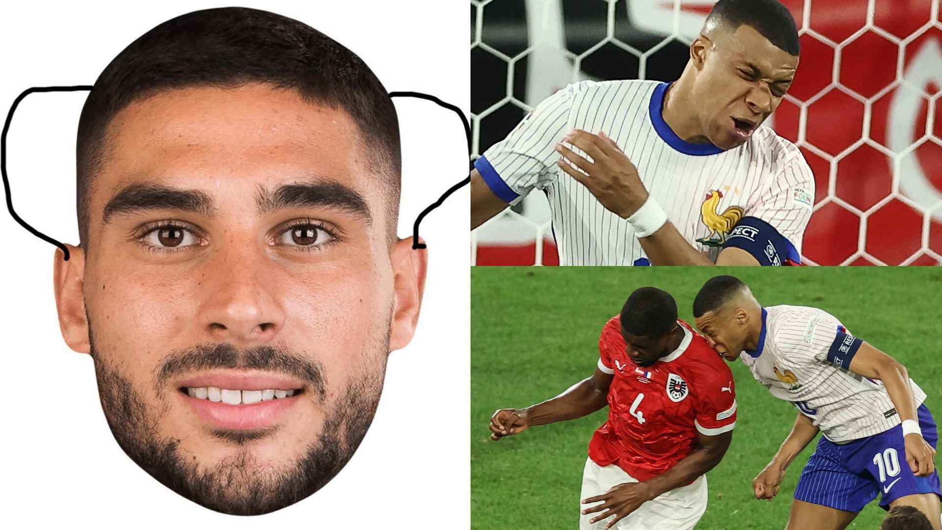 Neil Maupay Kylian Mbappe