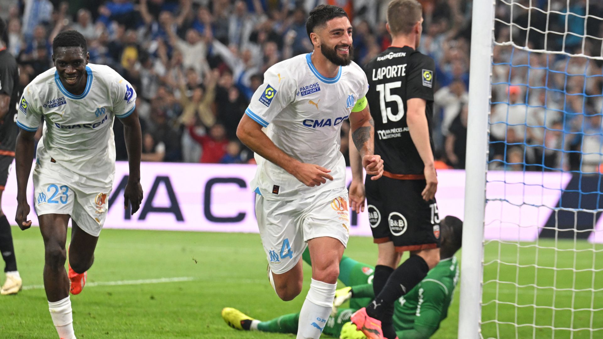 OM - Lorient (3-1), Marseille s’impose et maintient l’espoir thumbnail