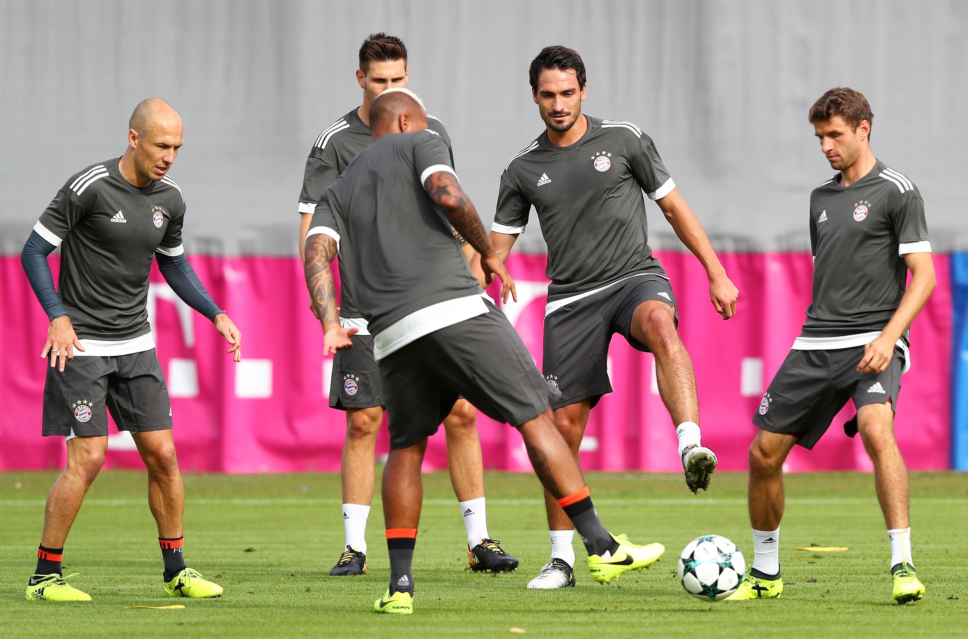 Bayern Munchen training session
