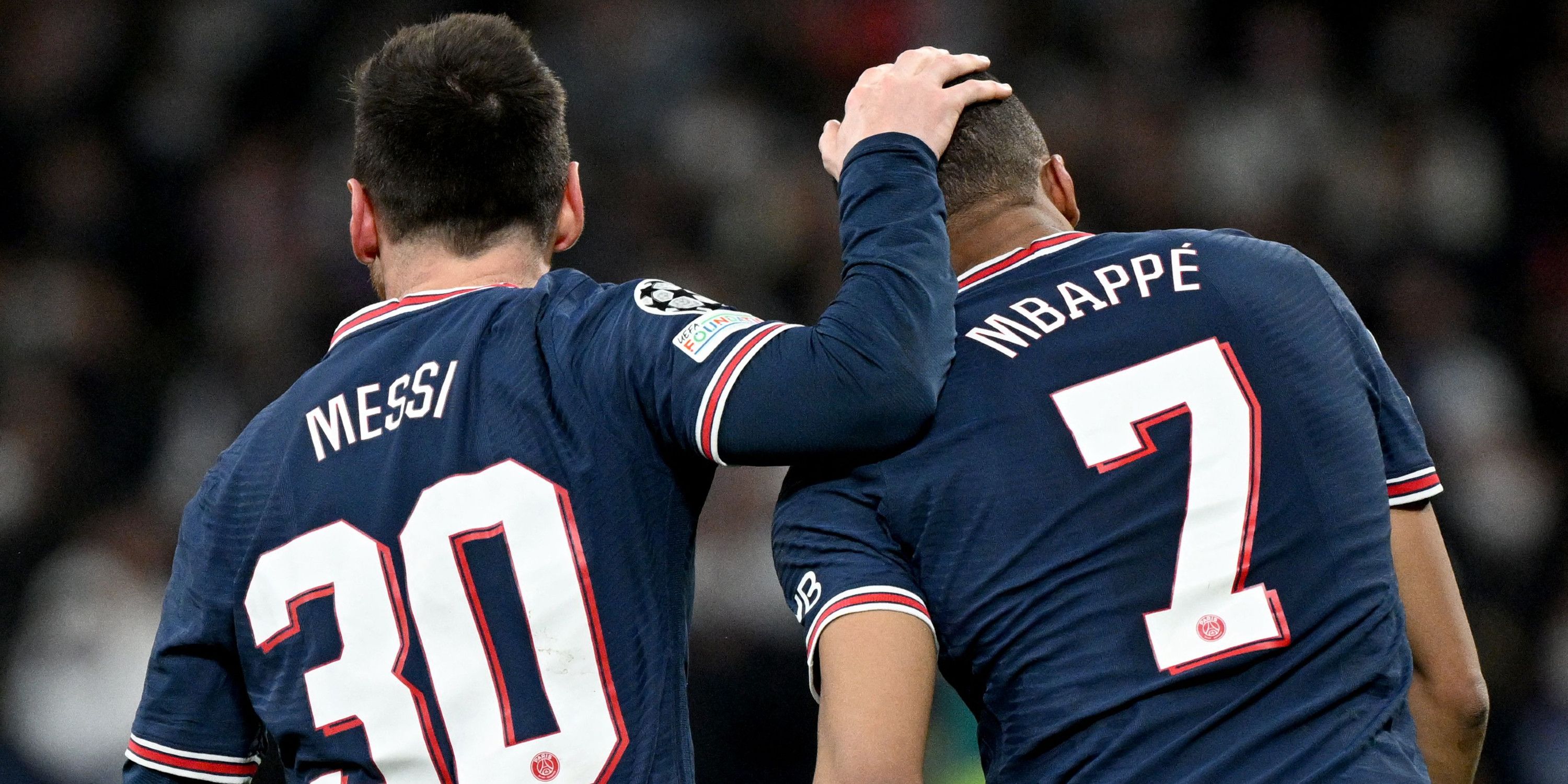 LIONEL MESSI KYLIAN MBAPPE PSG